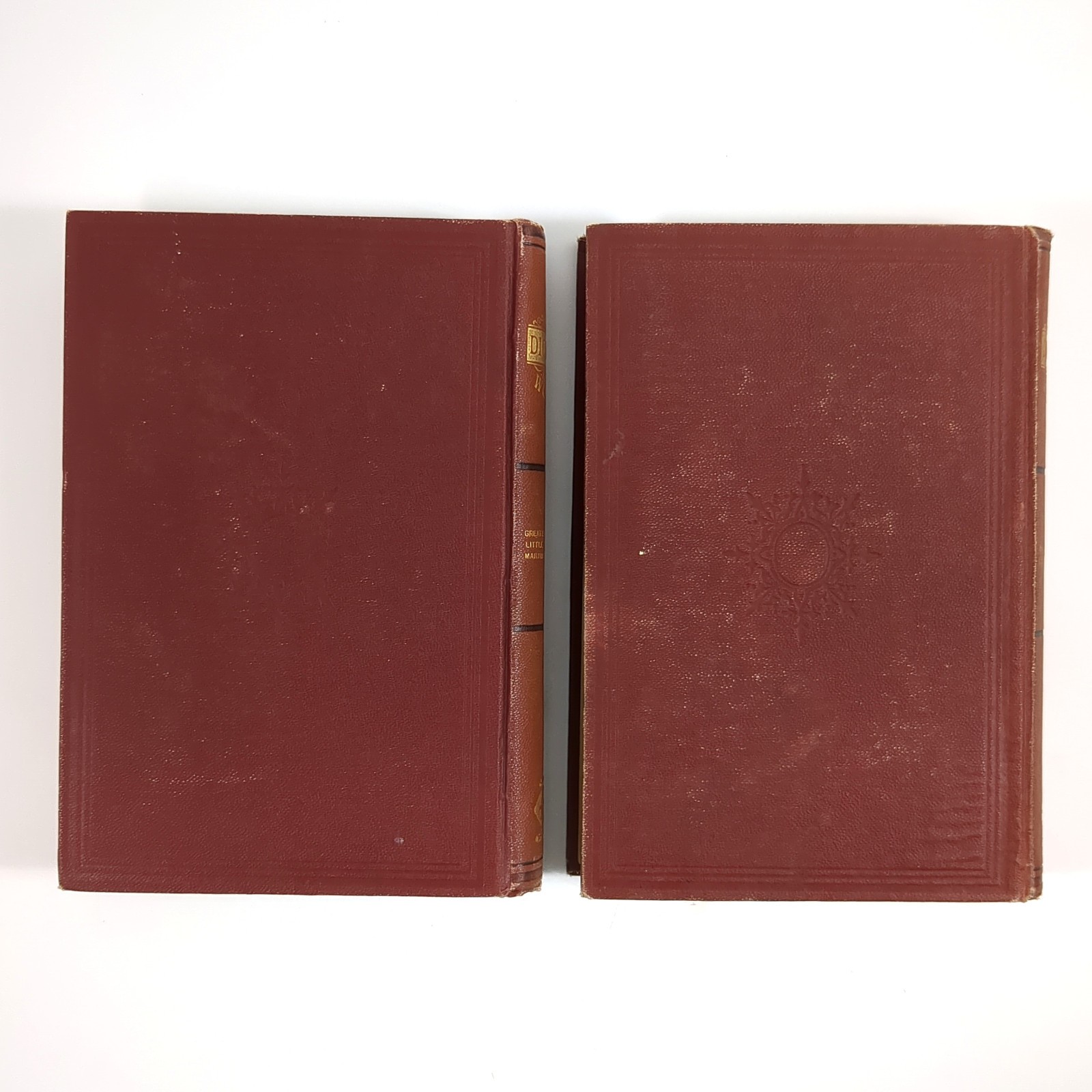Works Of Charles Dickens Antique Collier Unabridged Vol 1 and 2 1870