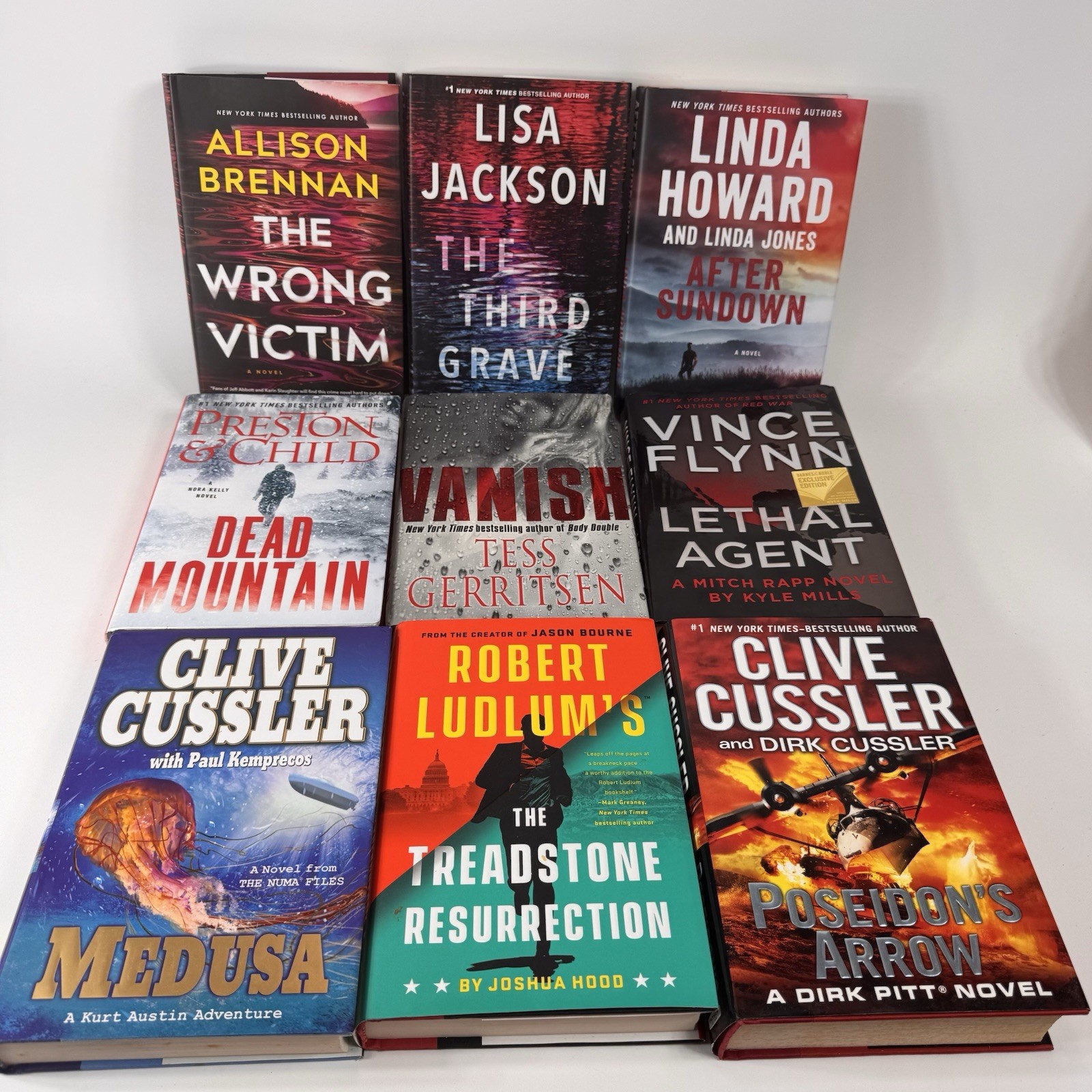 Mix & Match Your Favorite Genres & Authors – Choose Any 5 Hardcovers