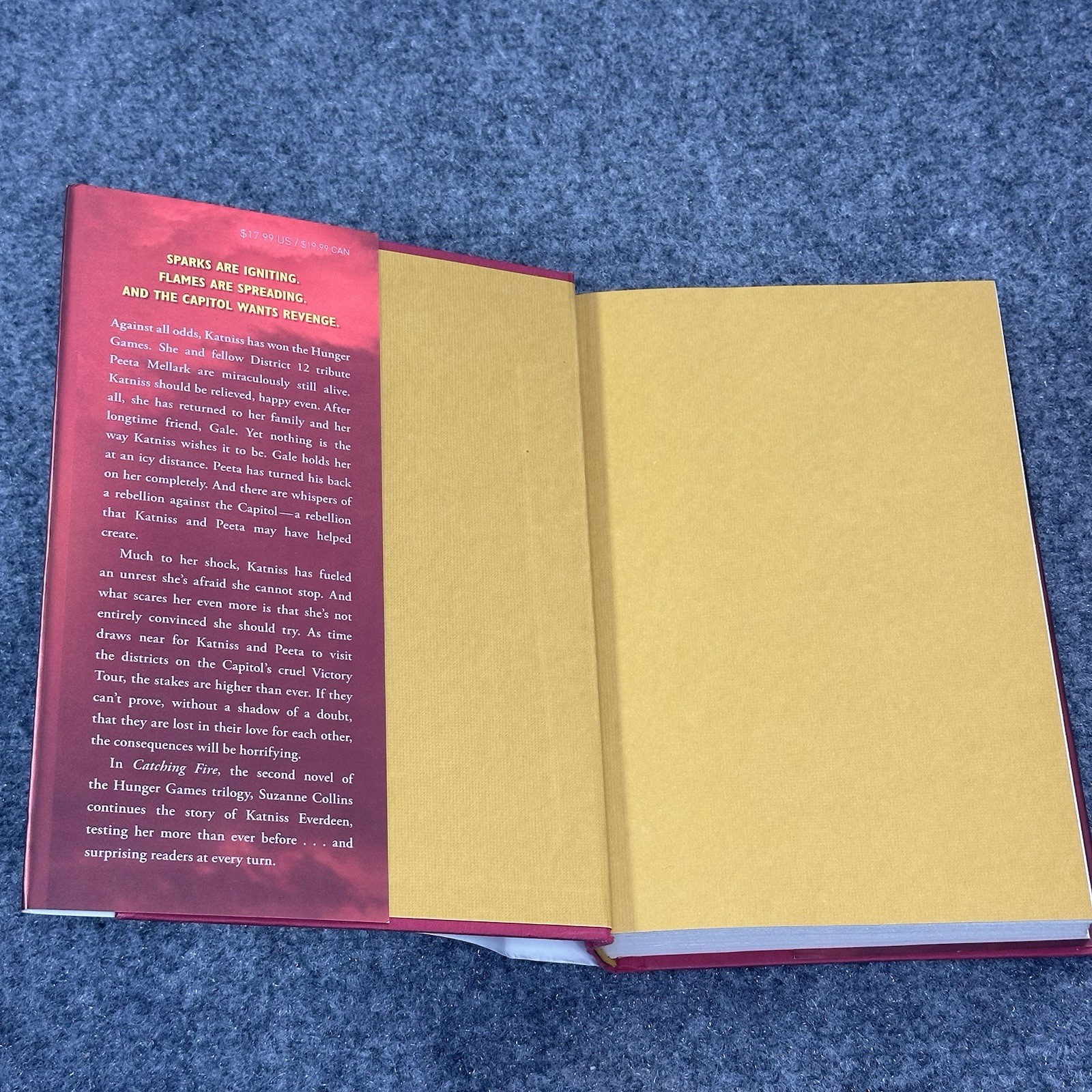 The Hunger Games Trilogy Set Mixed Book Lot Complete Set 1st Print Scholastic Ed
