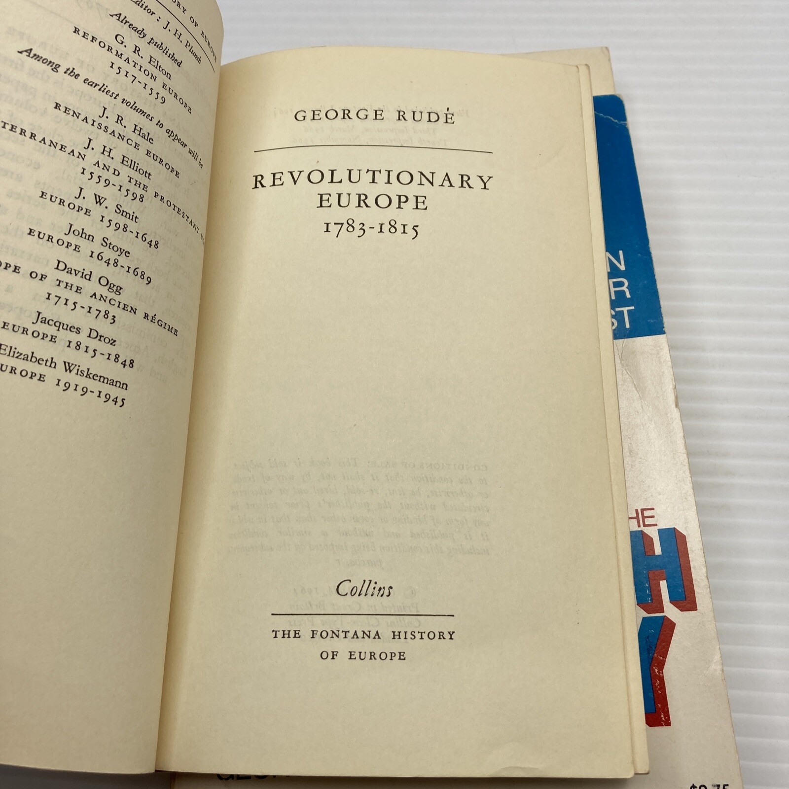 George Rude The Crowd in History Revolutionary Europe Paris and London in the Ei