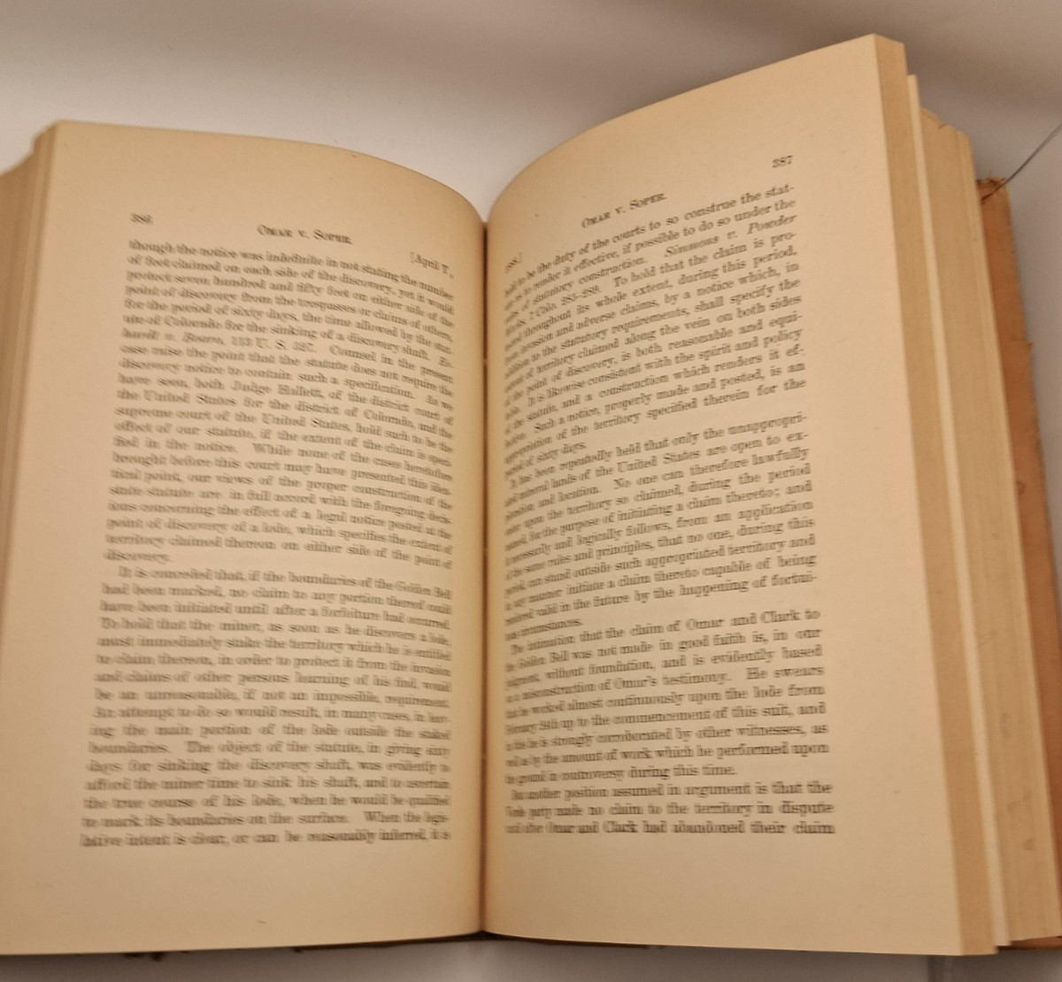 Colorado Reports: Cases Adjudged September 1889 Volume XI (11) Leather Law/Legal