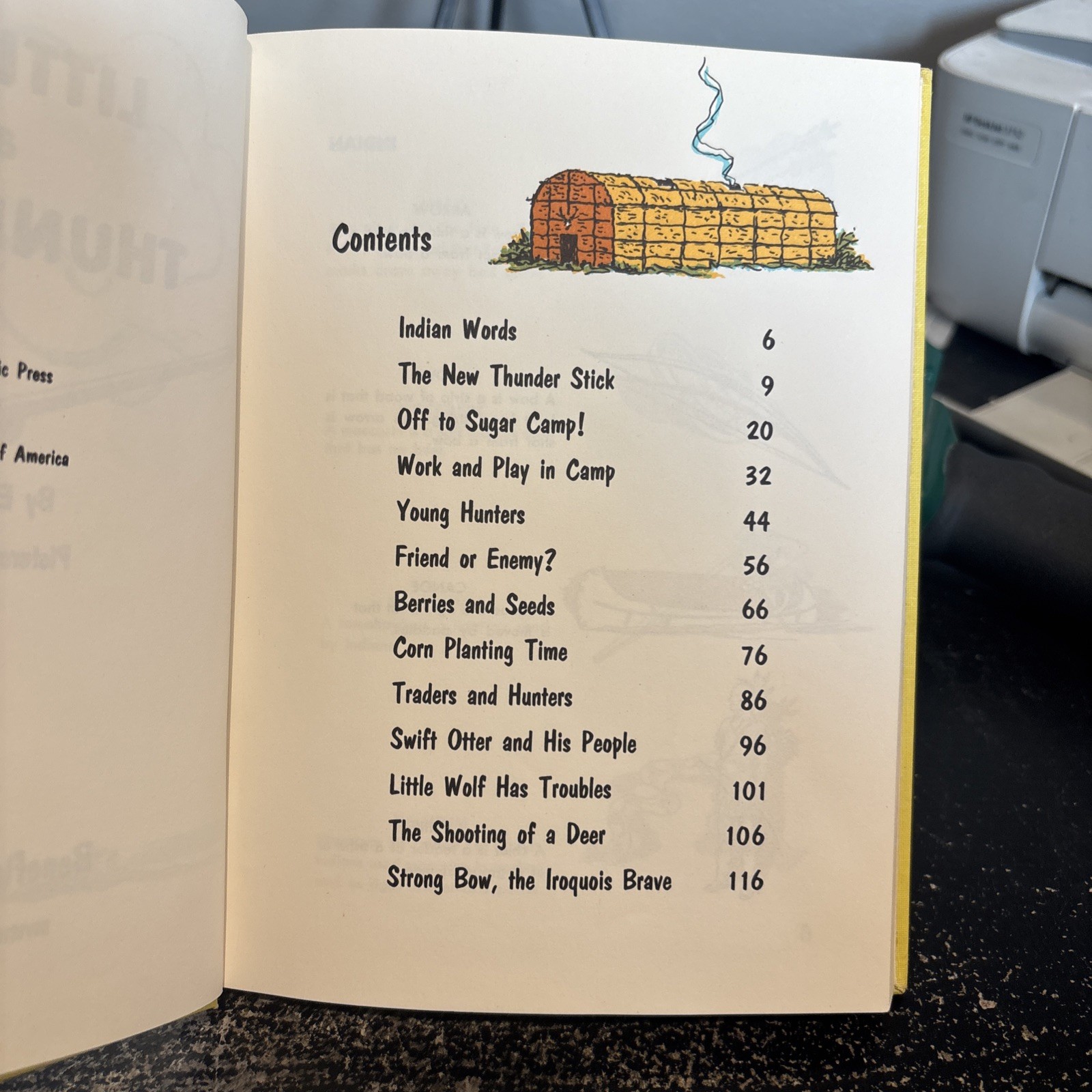Little Wolf and the thunder stick by Edna Walker Chandler