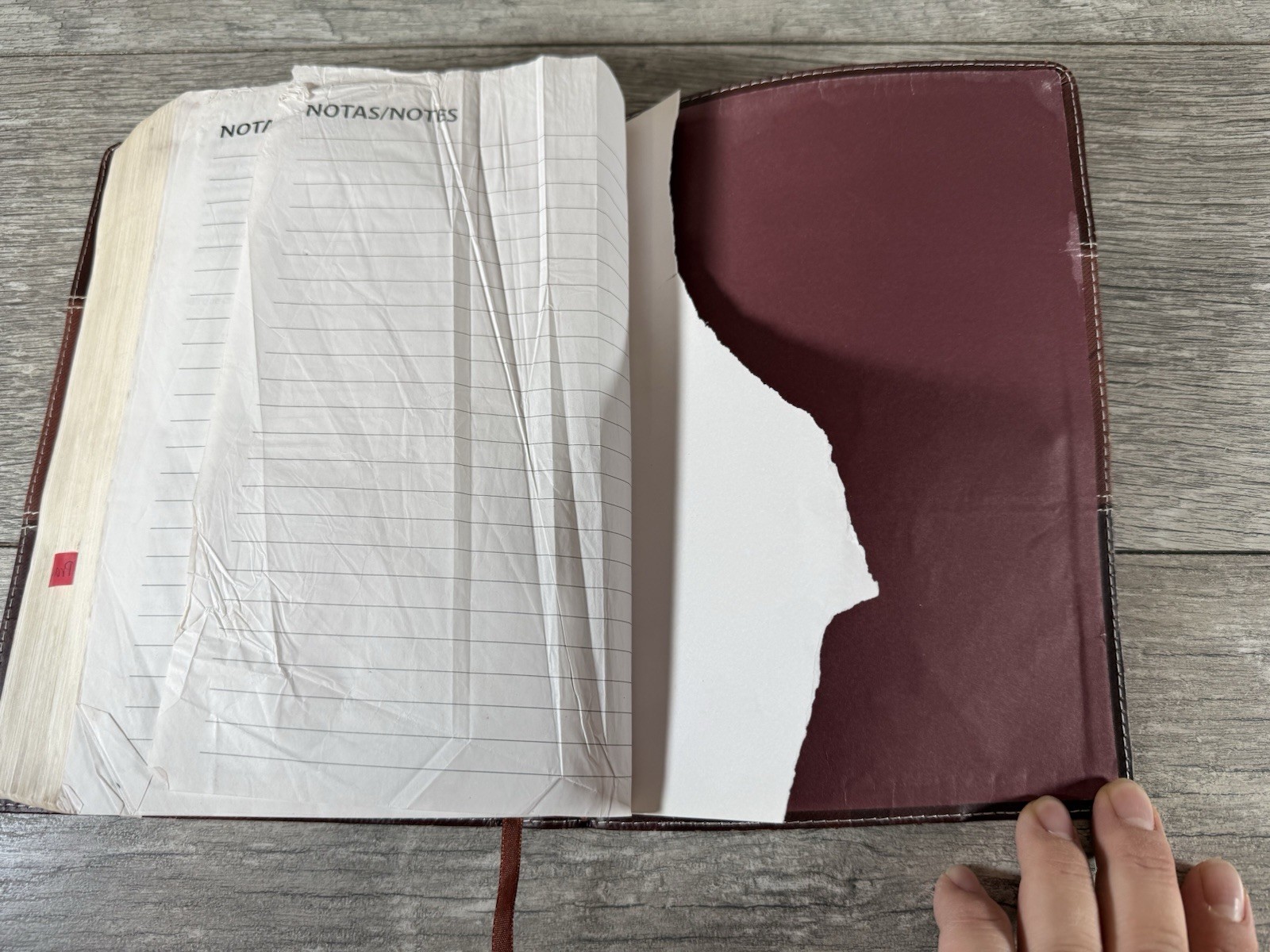 NKJV/RVR Bilingual Bible Leathersoft Brown (Spanish Edition) 2018 ( READ)