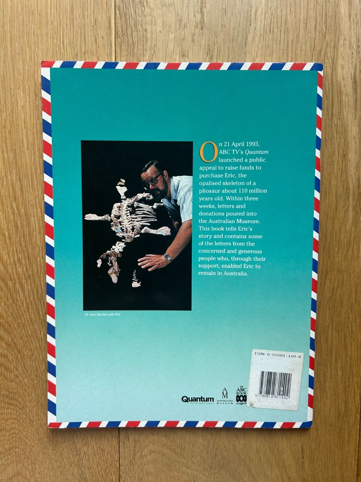 Letters to Eric The Aussie Pliosaur – Judith Simpson & Karina Kelly 1993 Rare