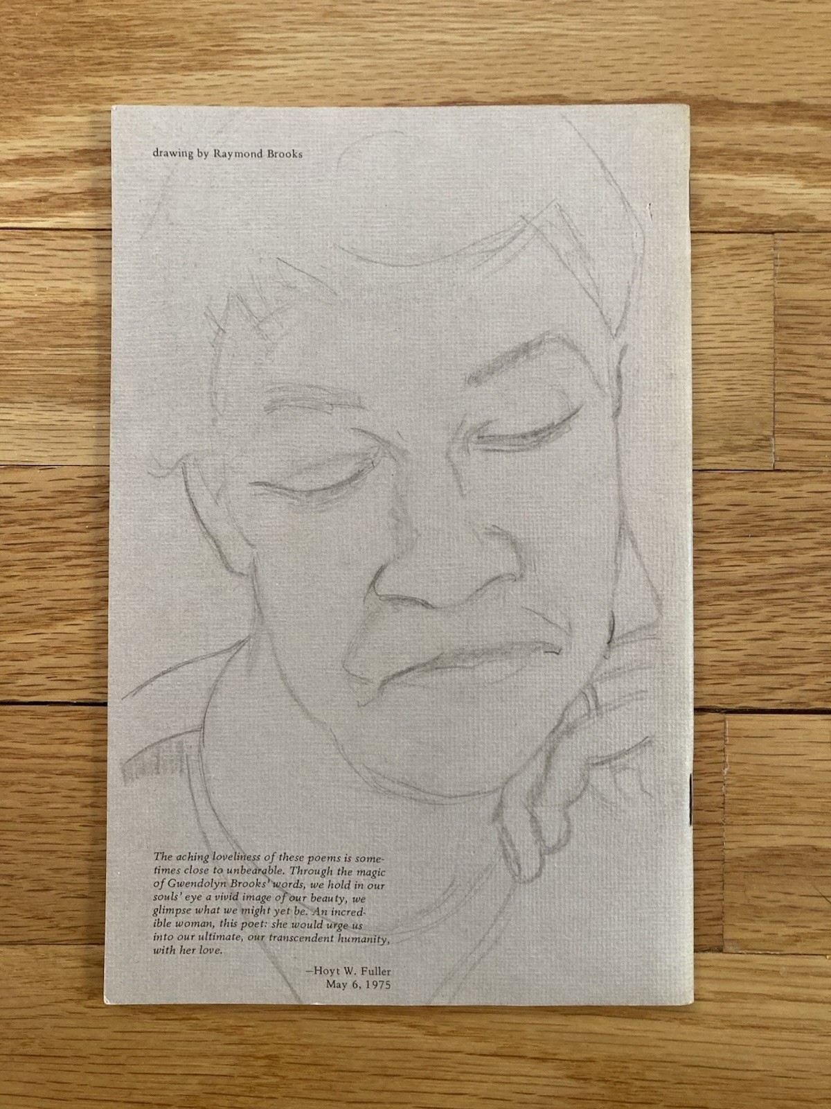 Gwendolyn Brooks Beckonings 10th anniversary edition Broadside Press Detroit