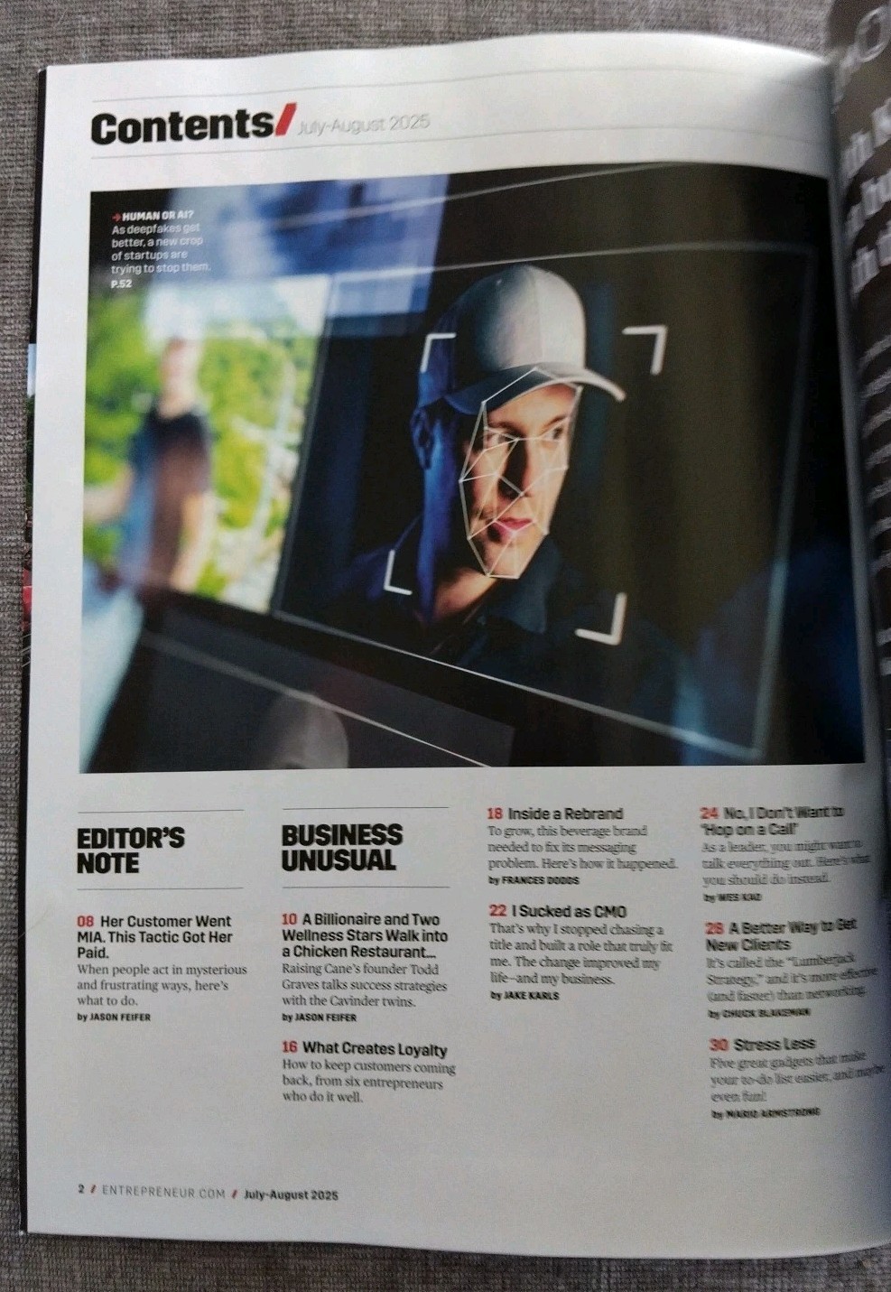 ENTREPRENEUR MAGAZINE July August 2025 MARCUS LEMONIS Leadership NEW with Label