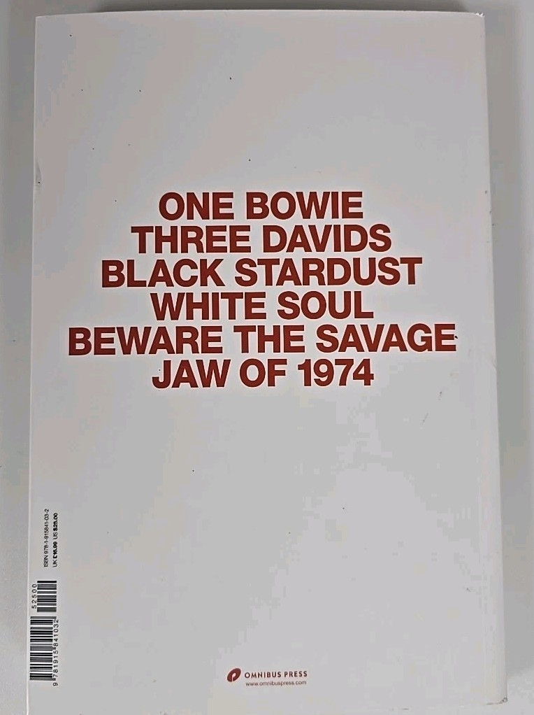 Bowie Odyssey 74 by Simon Goddard (2024, Trade Paperback)