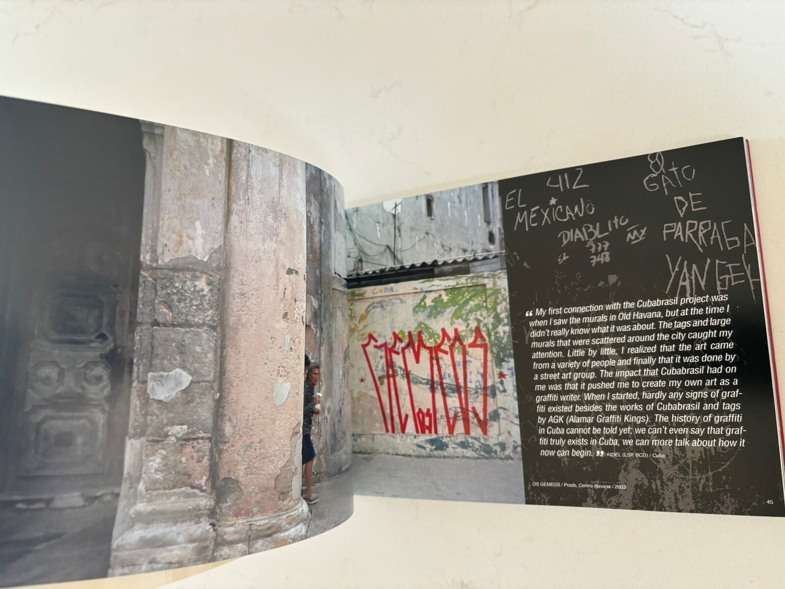 On The Run Magazine Book 03 CubaBrasil Graffiti Montana/Ironlak FREE SHIPPING