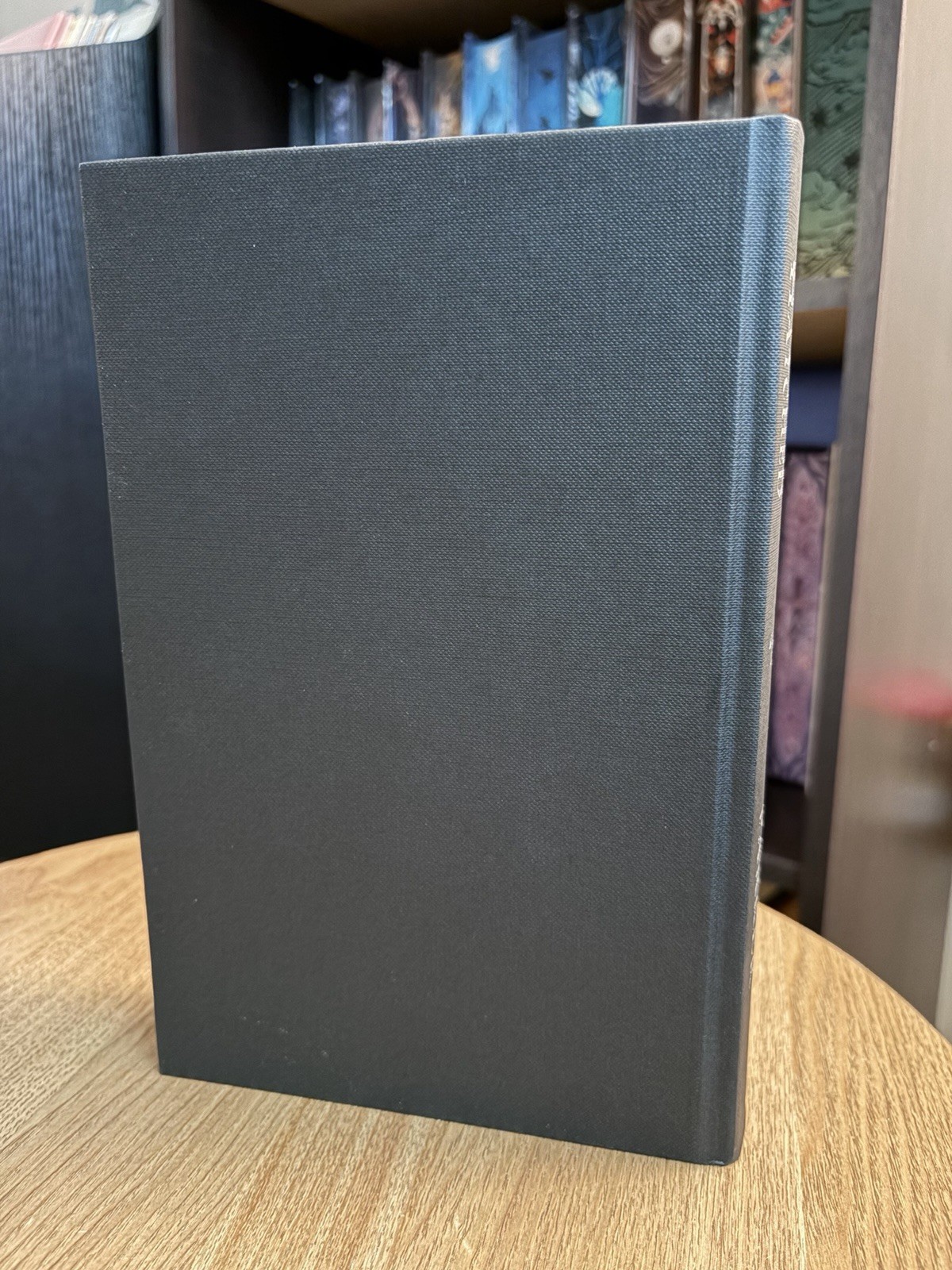 When The Moon Hatched by Sarah A. Parker Hardcover with Blue Sprayed Edges