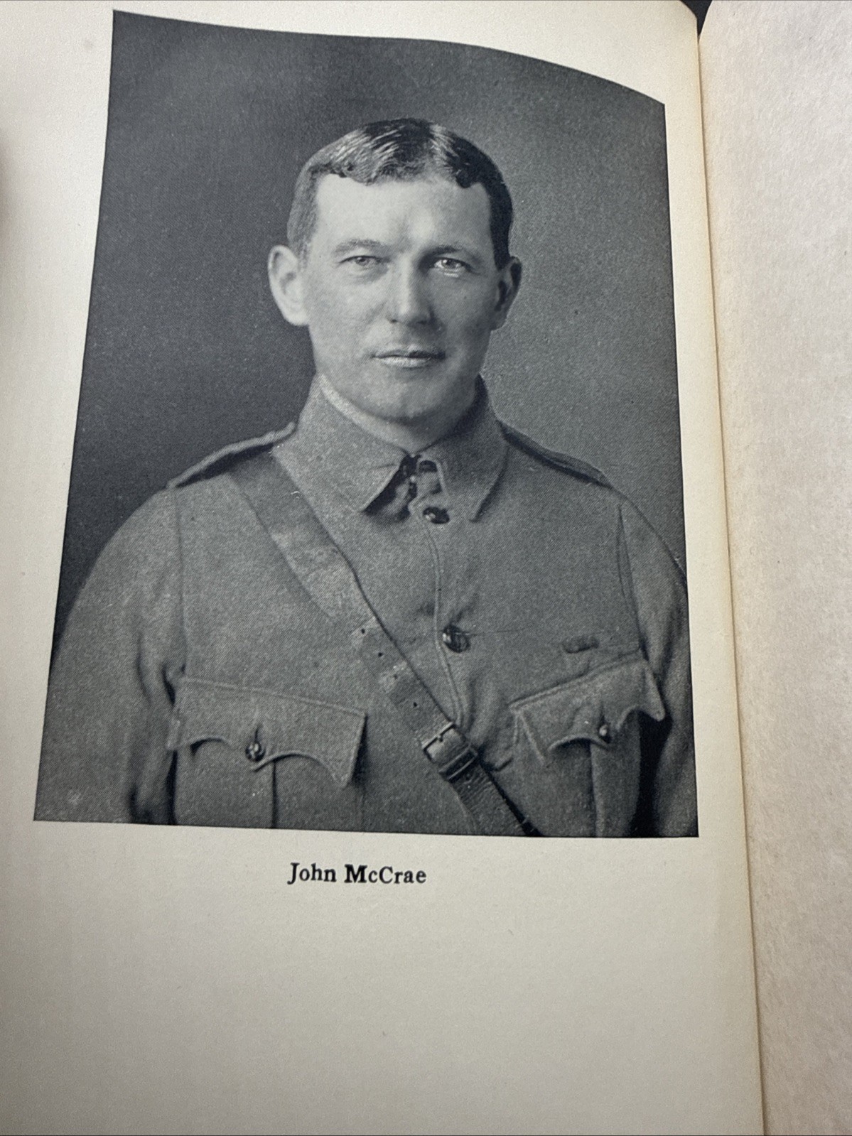 WWI In Flanders Fields And Other Poems John McCrae HC 1st American Edition 1919