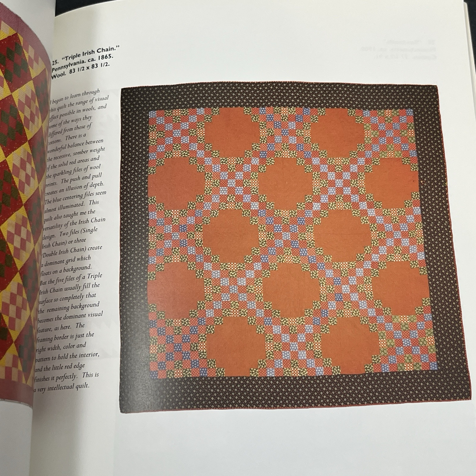 Abstract Design in American Quilts Book J. Holstein Kentucky Quilt 1991 1st ed