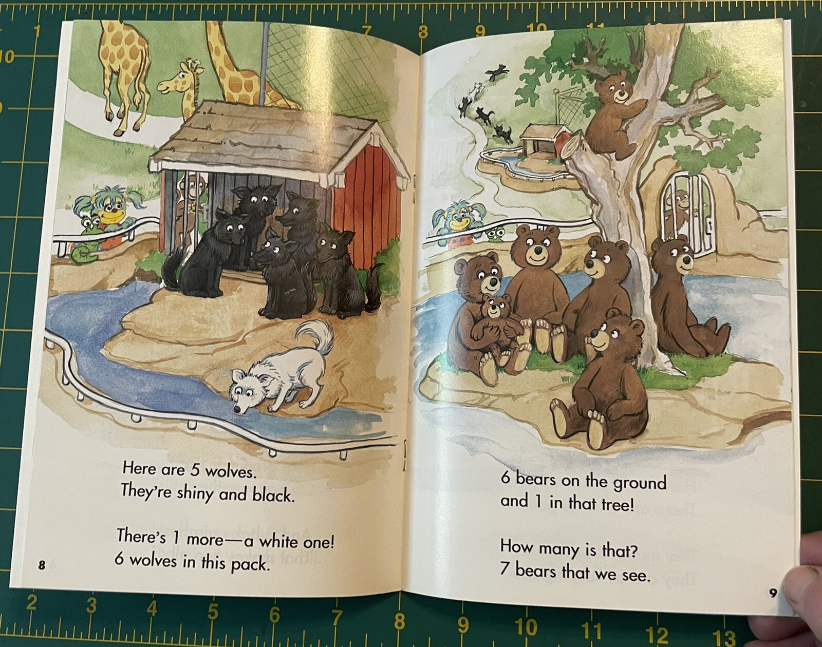 Children’s MATHmatazz ANIMAL TROUBLE Preschool Story Book – CTW & Math Publisher