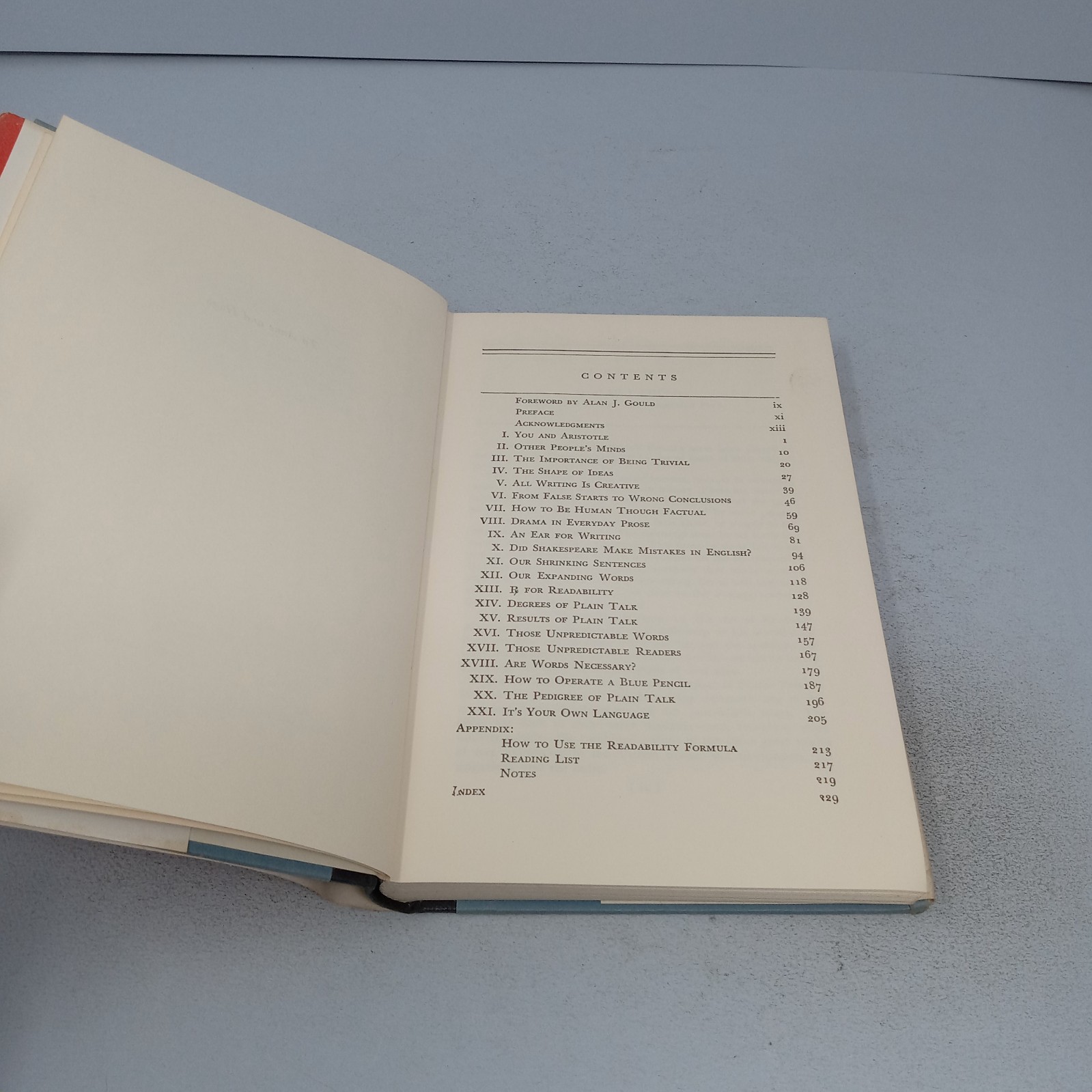 The Art of Readable Writing: 1949 Harper & Row Hardcover by Rudolf Flesch