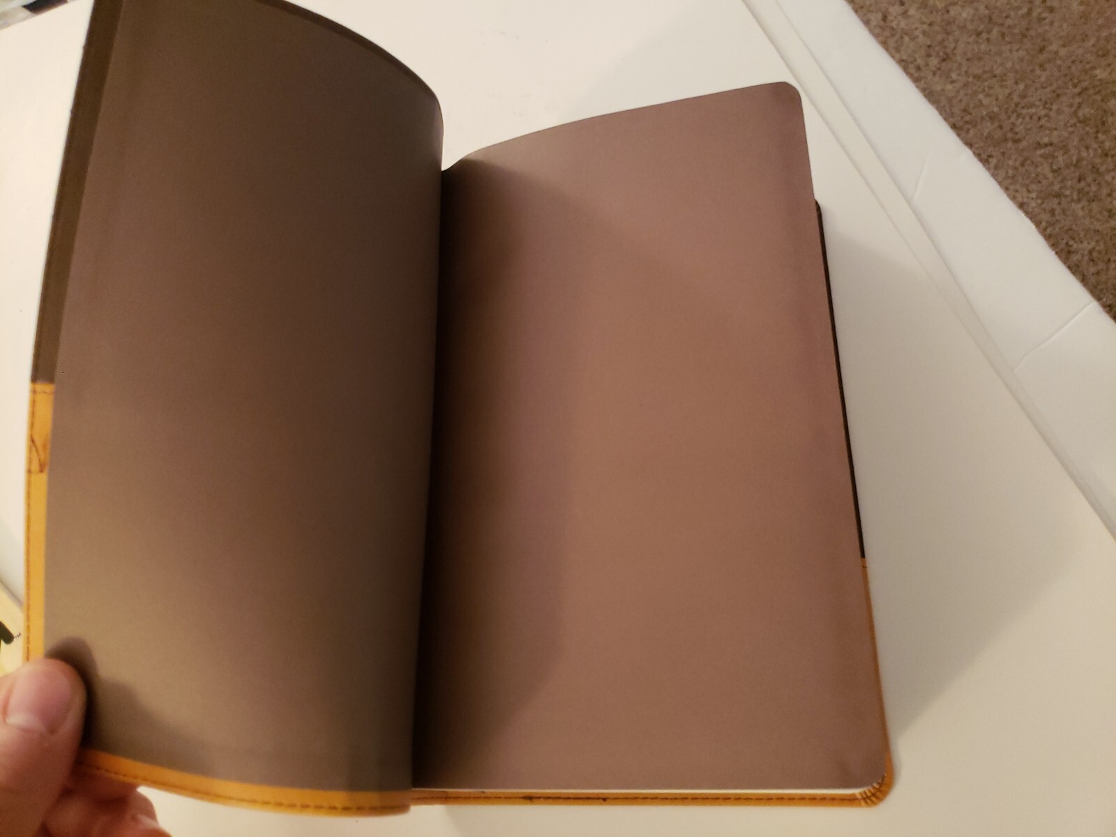 NIV LP Chocolate Amber Holy Bible Large Print