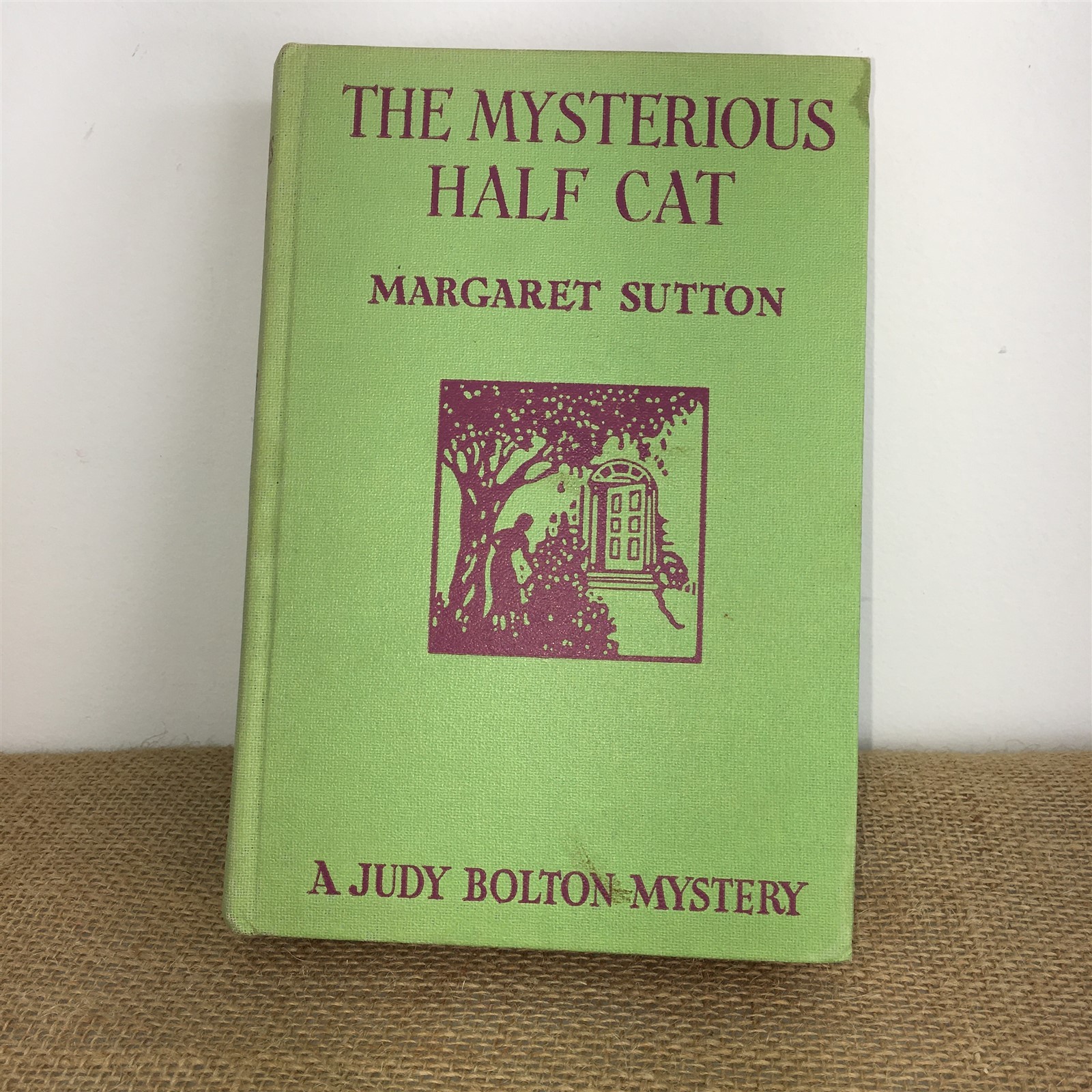 The Mysterious Half Cat Judy Bolton Mystery Series 1936 Ed. HC Sutton, Margaret
