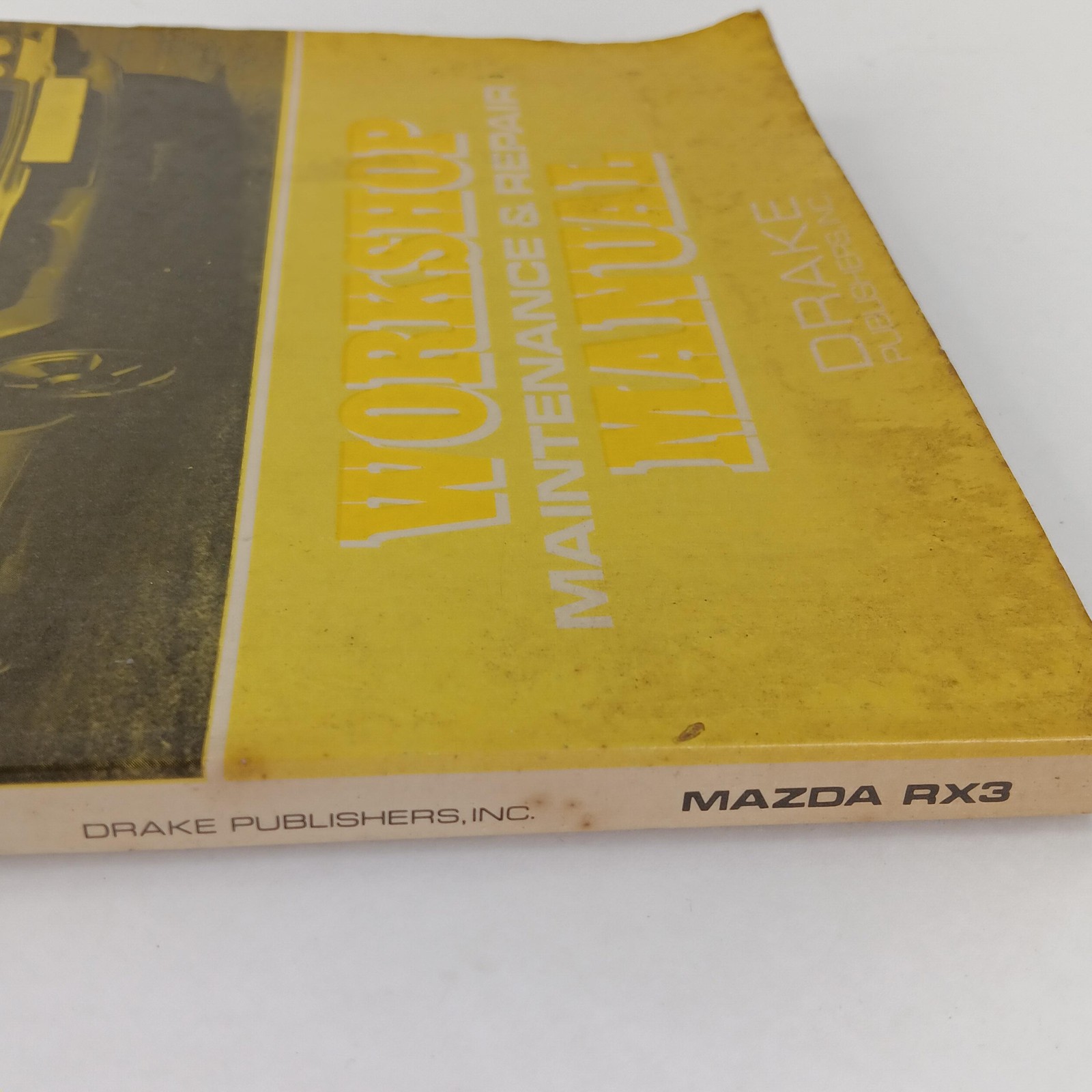 Vintage Mazda RX3 Workshop Repair Manual 1972-73 Drake Publishers Softcover Book
