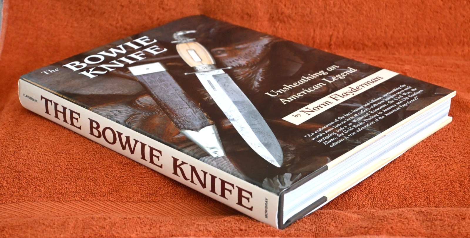 THE BOWIE KNIFE book by FLAYDERMAN -NICE-