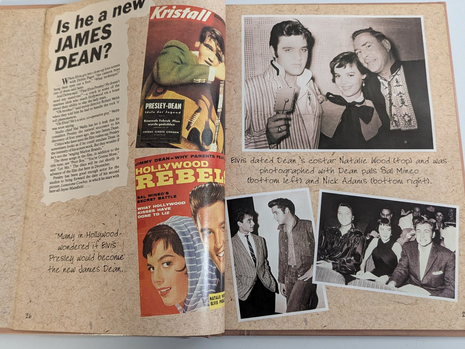 1998 ELVIS PRESLEY Album Hardcover Book 92 Pages History from 50’s 60’s & 70’s