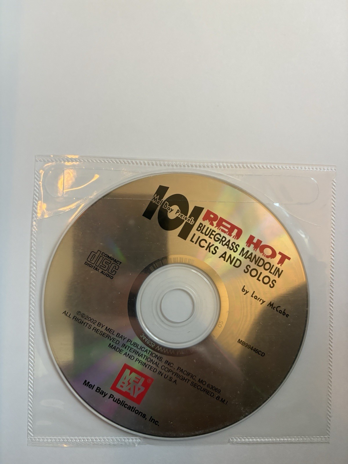 101 Red Hot Bluegrass Guitar Licks and Solos by Larry McCabe (2002)- w/ CD