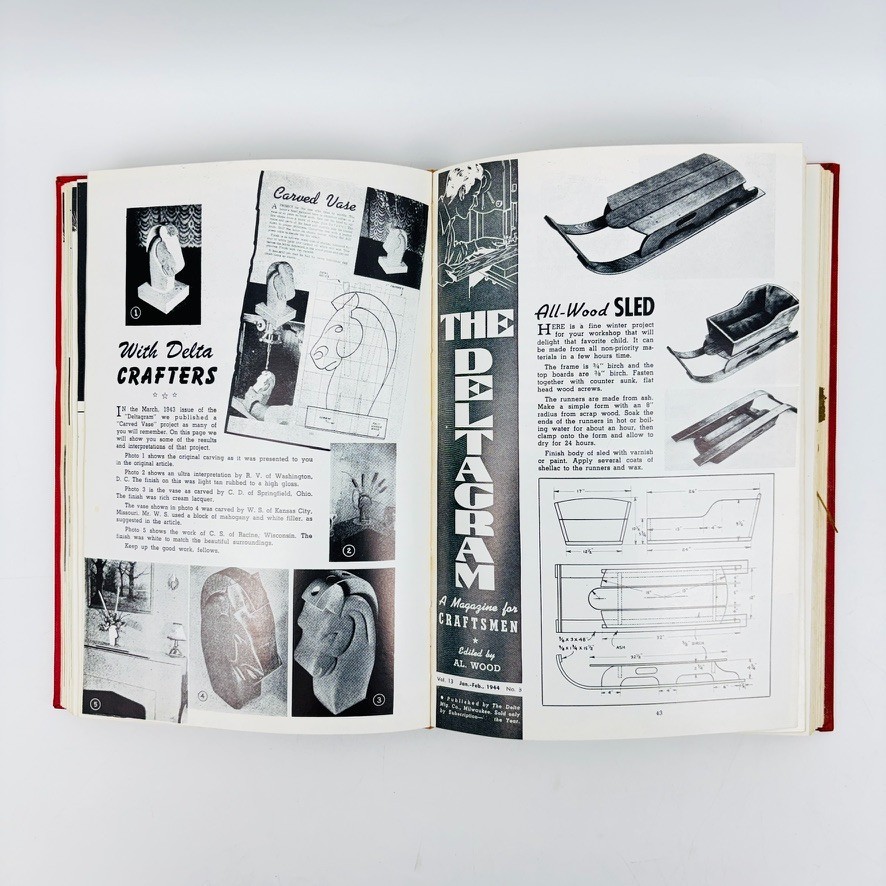 The Deltgram Volumes 1 – 15 Complete in Three Books – Rockwell Manufacturing Co