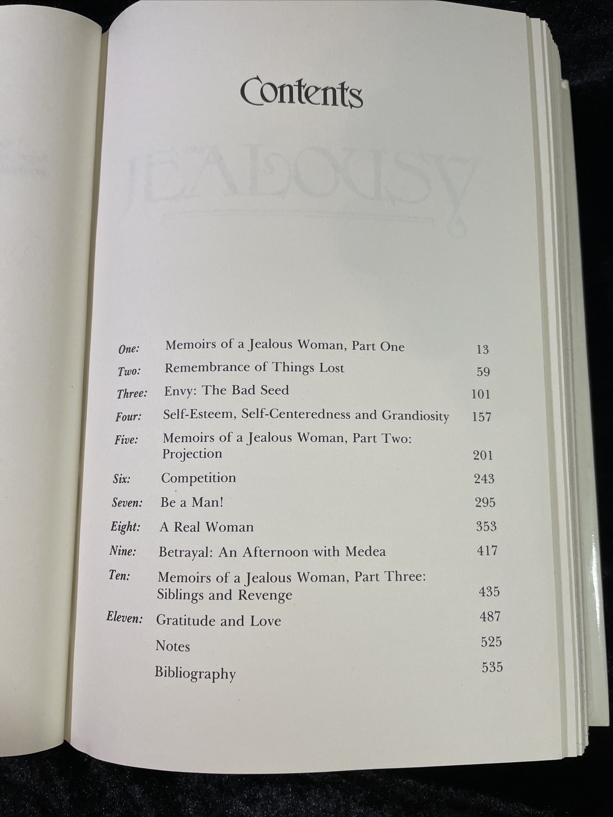 Jealousy – Nancy Friday (1985, Hardcover, Dust Jacket, 1st Edition)