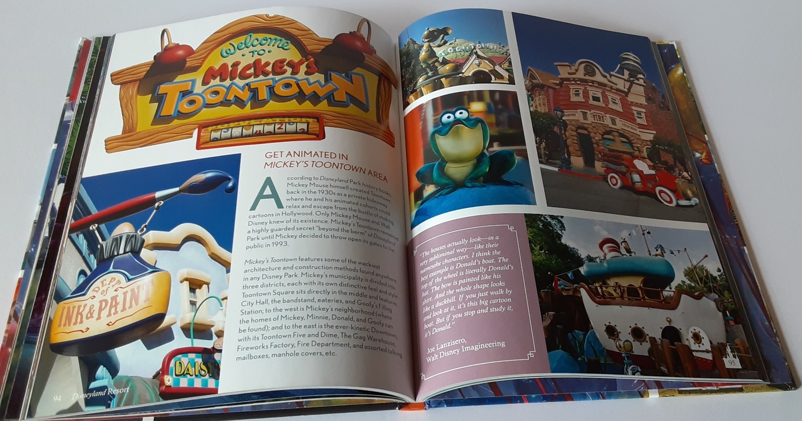 Disneyland Resort A Celebration of New Magic and Fond Memories Book Tim O’ Day