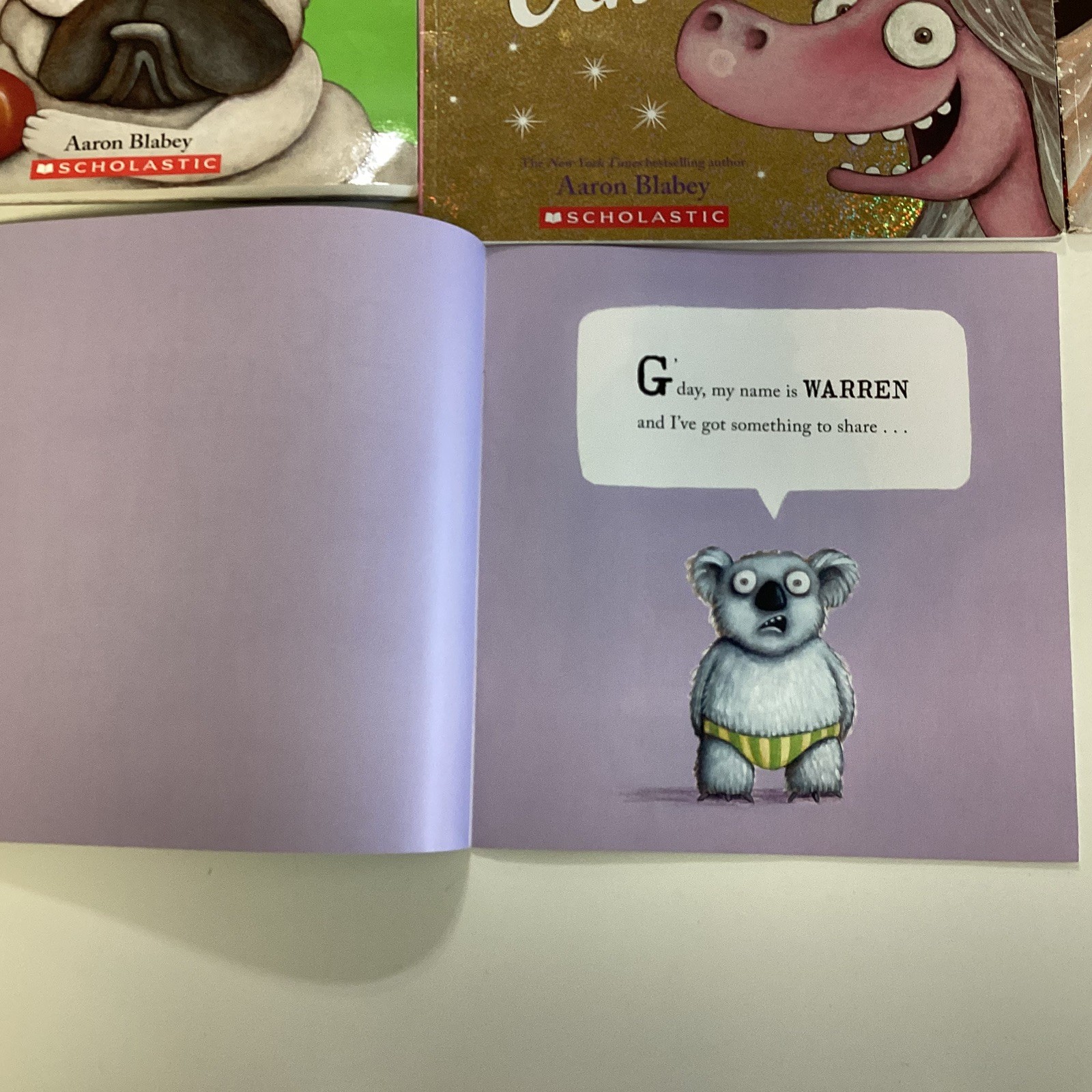 Aaron Blabey Pig Pug Thelma Unicorn Stinker Preschool Kindergarten 7 Book Lot