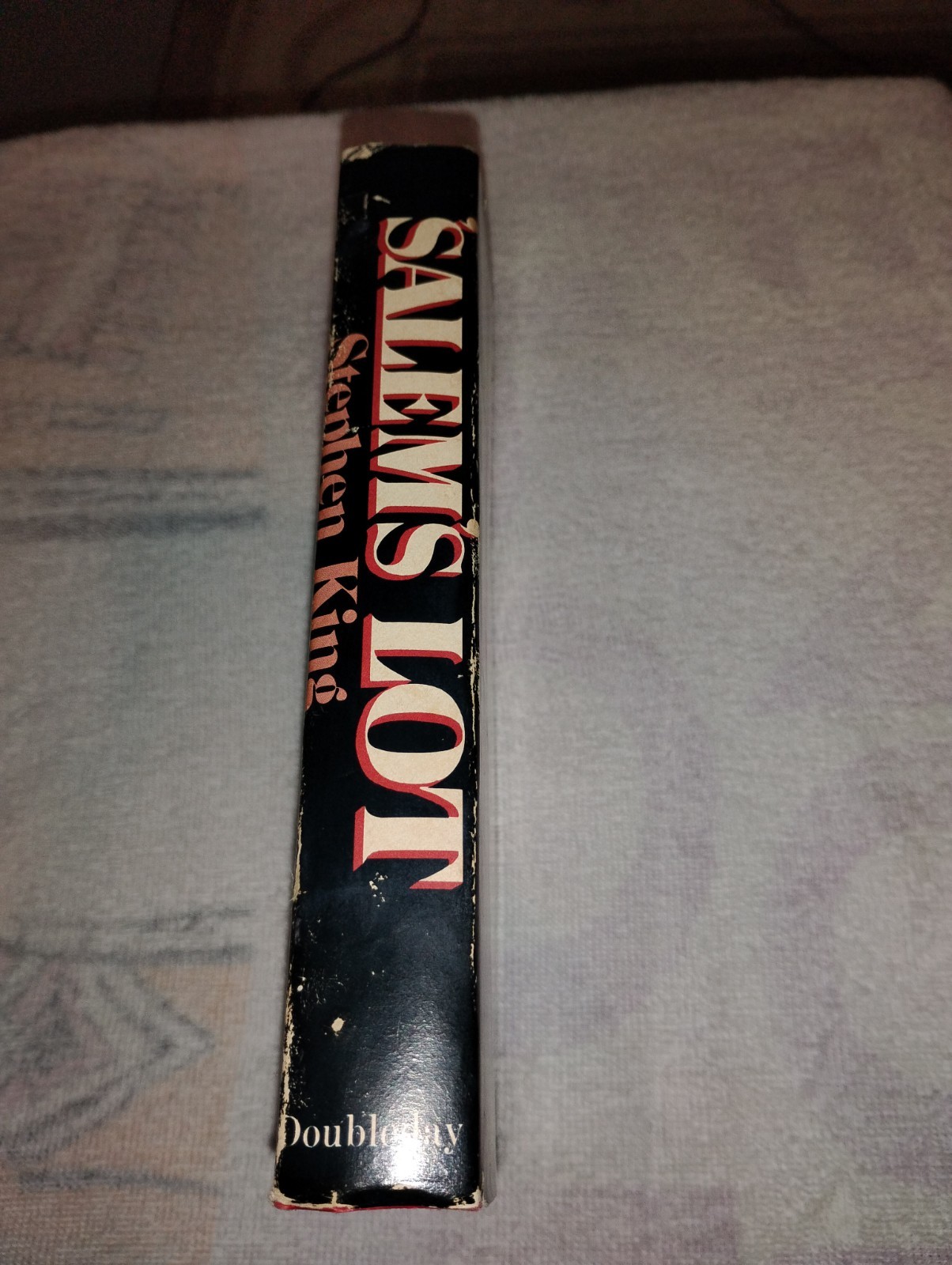 SALEM’S LOT HC DJ Stephen King First Book Club Edition BCE 1975
