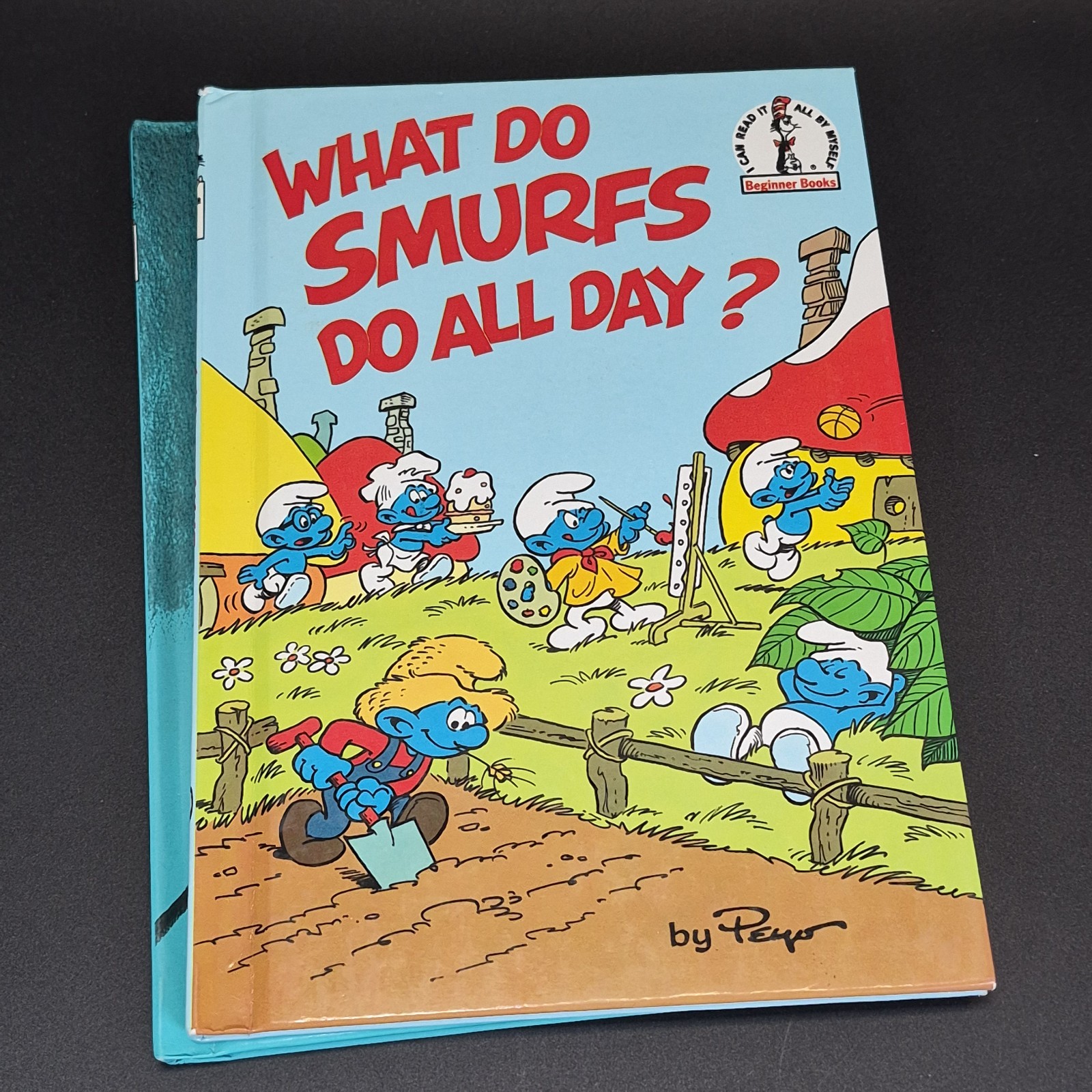 Lot of 5 Dr. Suess Beginner Books I Can Read 1958-1983 Smurfs Hair Sam Clown