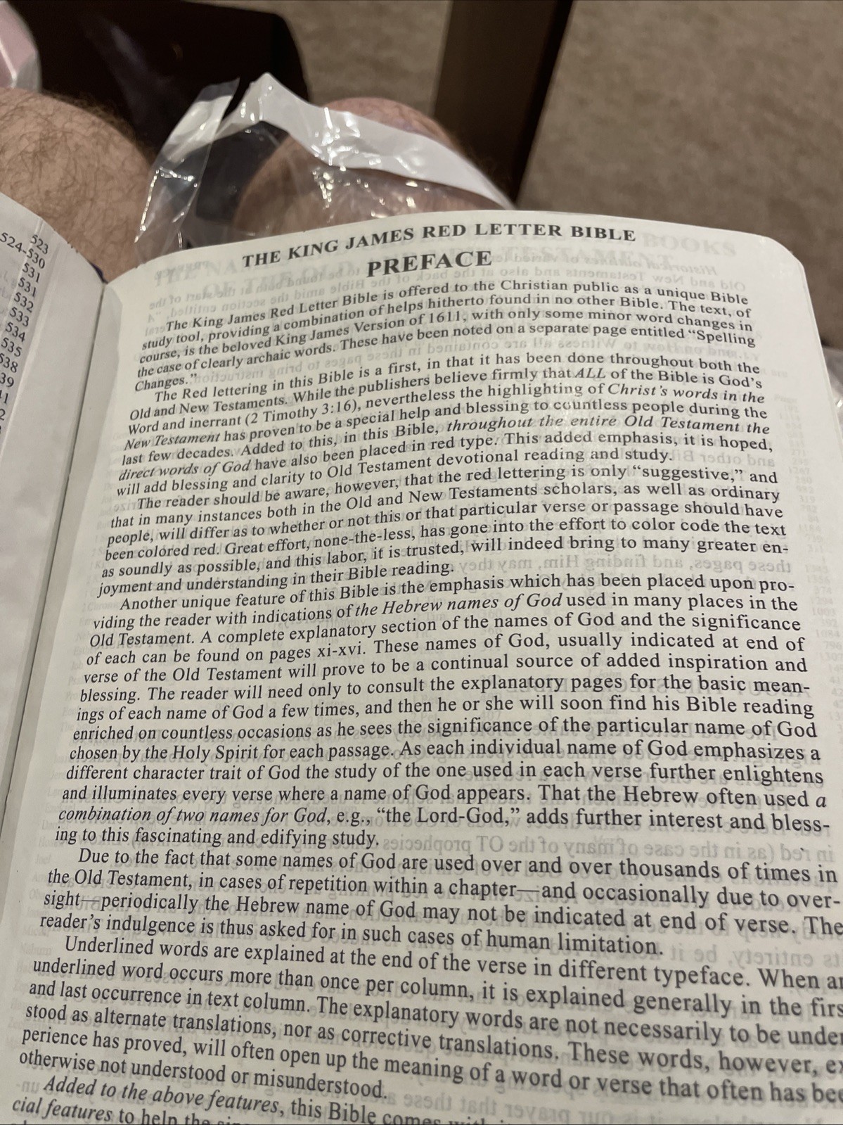 Word of God KJV (Purple) Large Print Easy Reading Margin Edition 1999