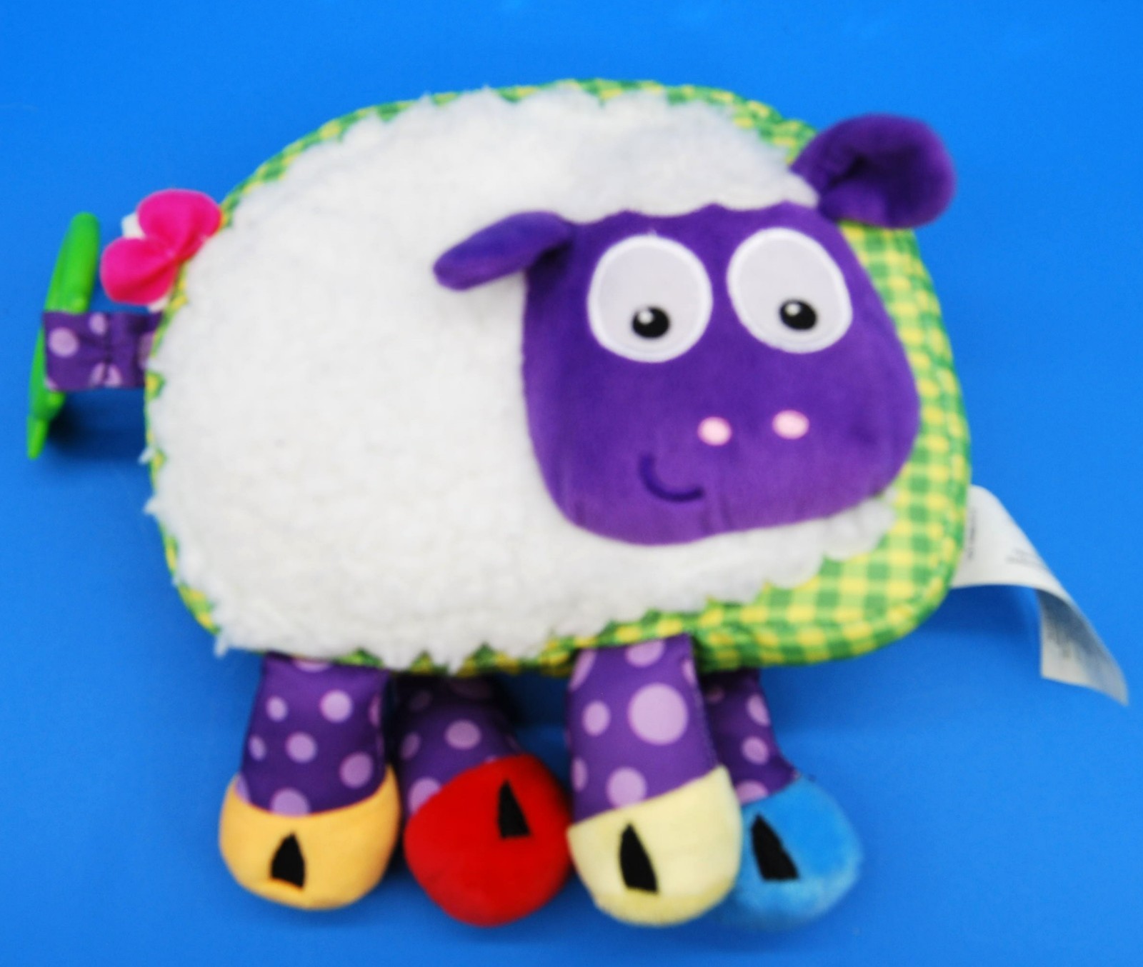 KidsBooks LLC Infant BABY Soft Mary Had A Little Lamb Book Closure a Clip