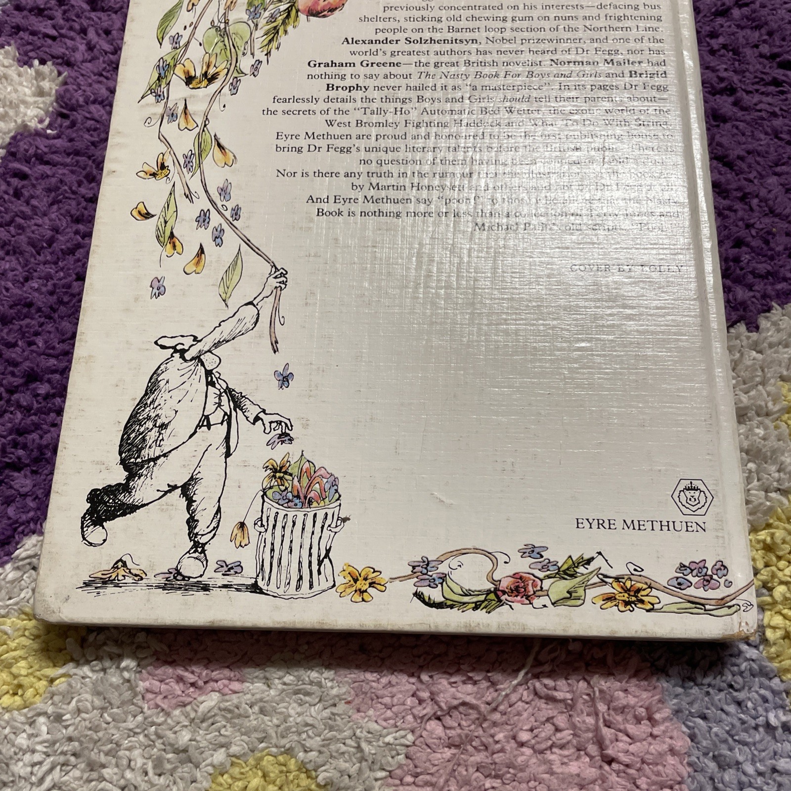 Bert Fegg’s Nasty Book for Boys and Girls RARE 1974 Hardcover Monty Python Book