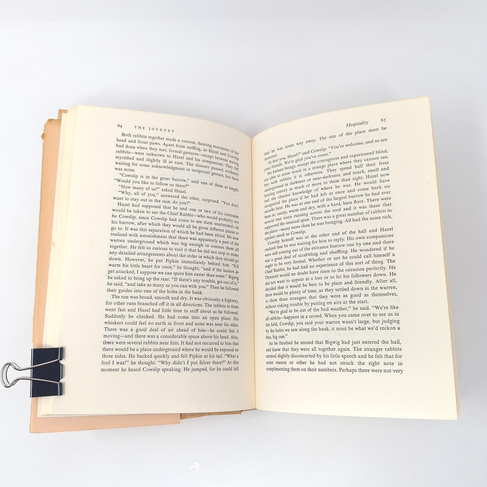 Watership Down By Richard Adams Hardcover with Dust Jacket 1972 3rd Printing