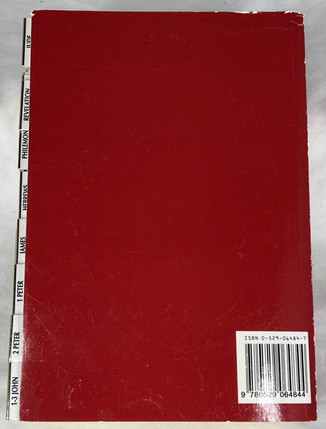 The New American Bible Paperback Revised by World Catholic Press Tabbed Chapters