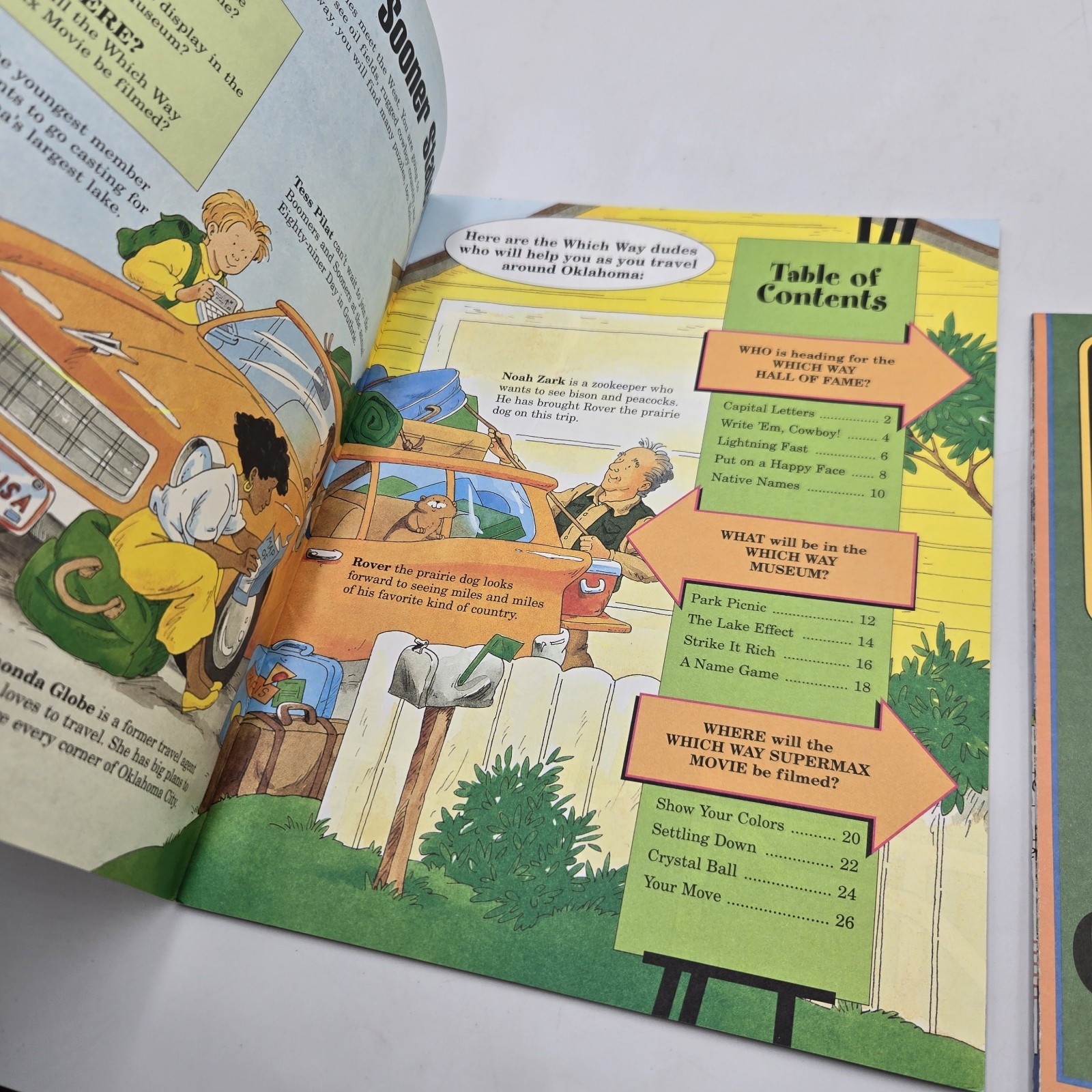 Highlights Which Way USA Oklahoma Puzzle Book Fun Educational Activity