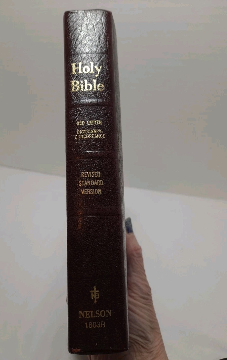 Vintage 1972 Holy Bible Revised Standard Version Red Letter Nelson