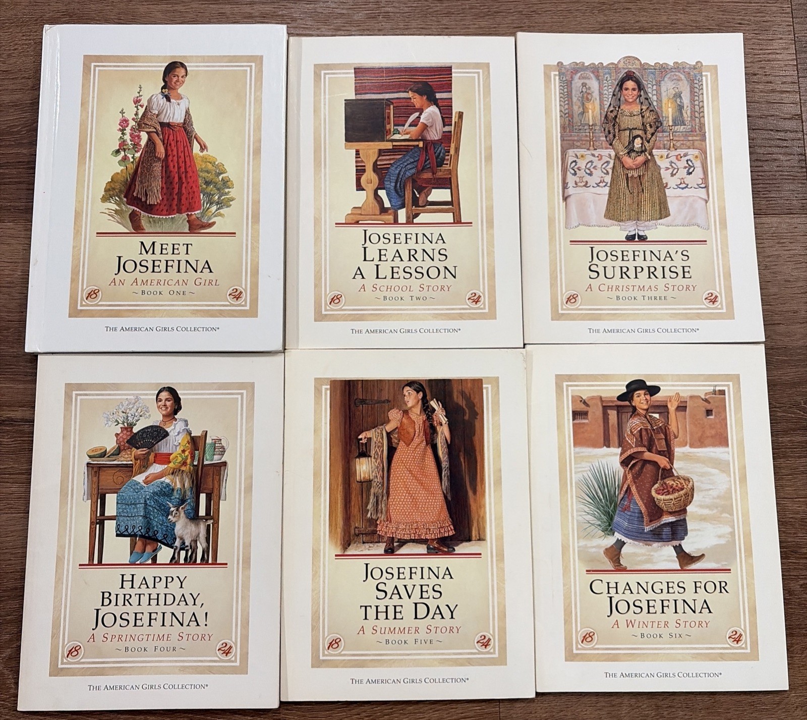 American Girl Josefina’s Set of 6 Books 1-6 VTG 1997-98 Pleasant Company 1st Ed