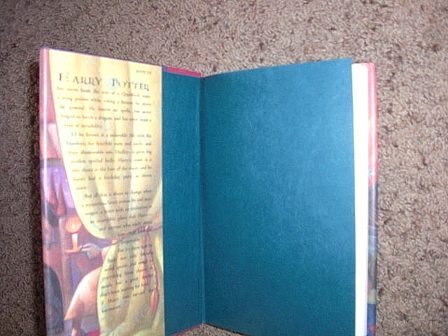 Harry Potter and the Sorcerer’s Stone Hardcover 1st American Edition 1998 SHARP