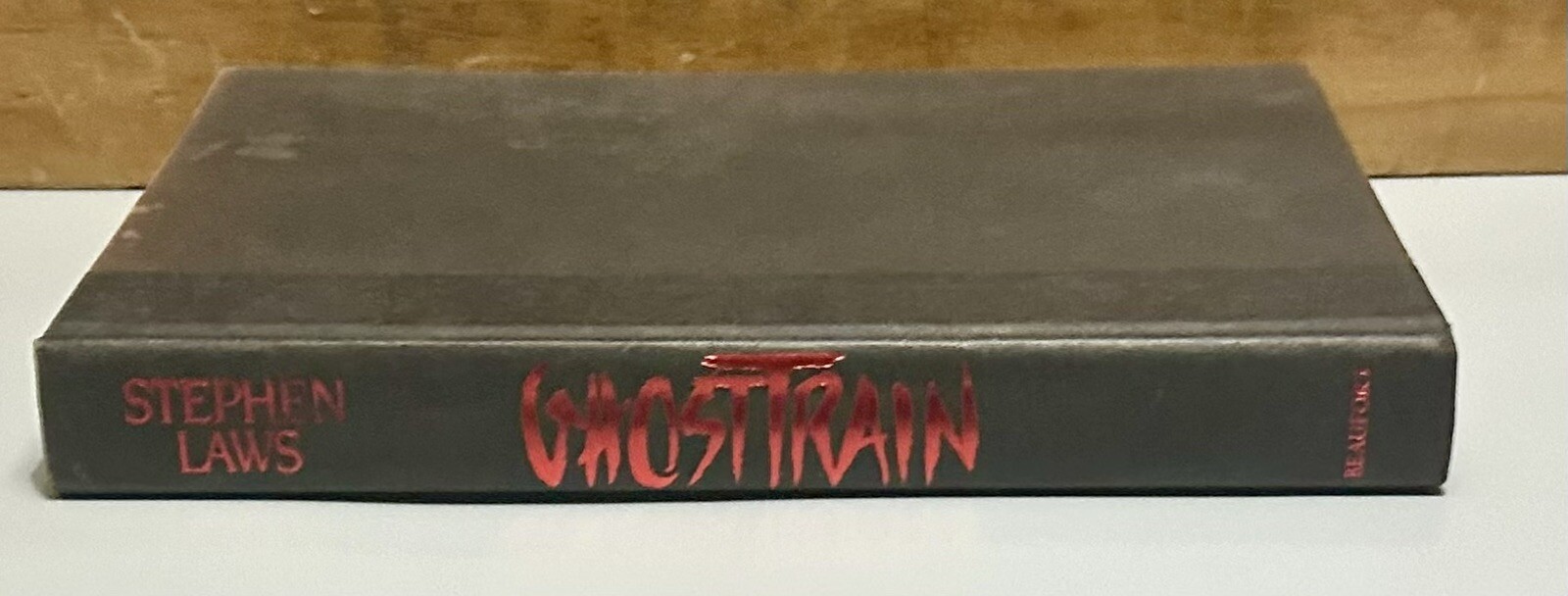Ghost Train by Stephen Laws 1985 HC/DJ/1st Edition