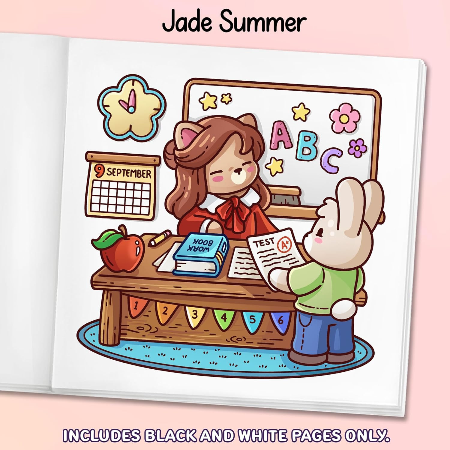 Cozy Jobs: Cute Coloring Book for and Teens with Charming Characters and Easy-t