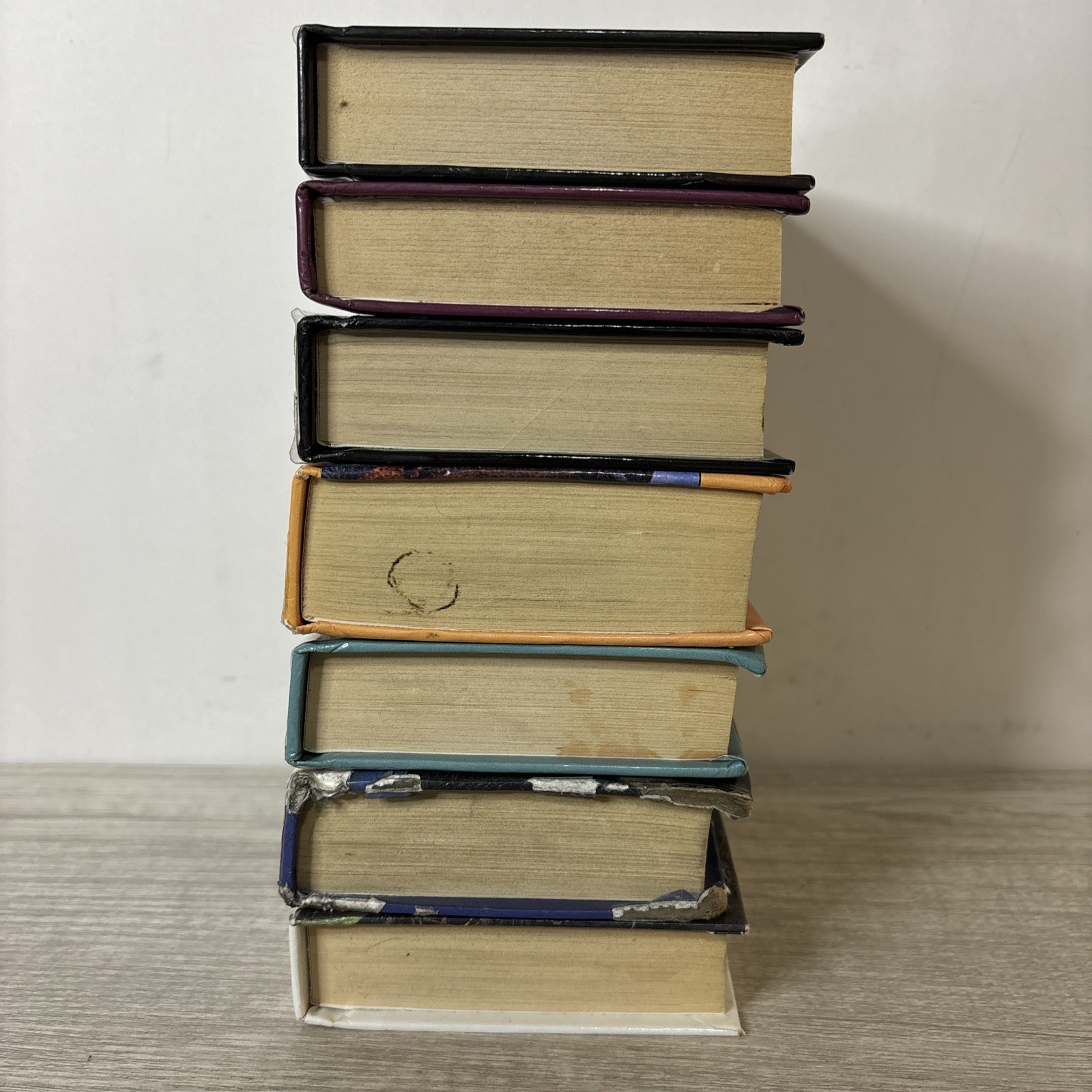 (7) Terry Brooks “Turtleback” Book Lot Ex-Library Hardcovers