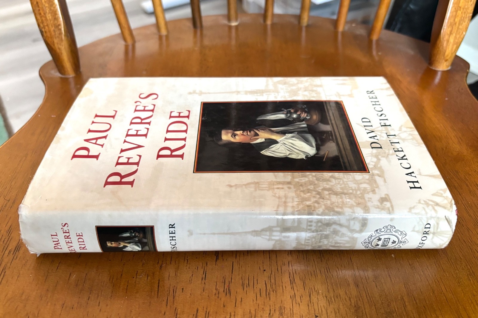 Paul Revere’s Ride – David Hackett Fischer – 1994 Oxford Hardcover w/ DJ