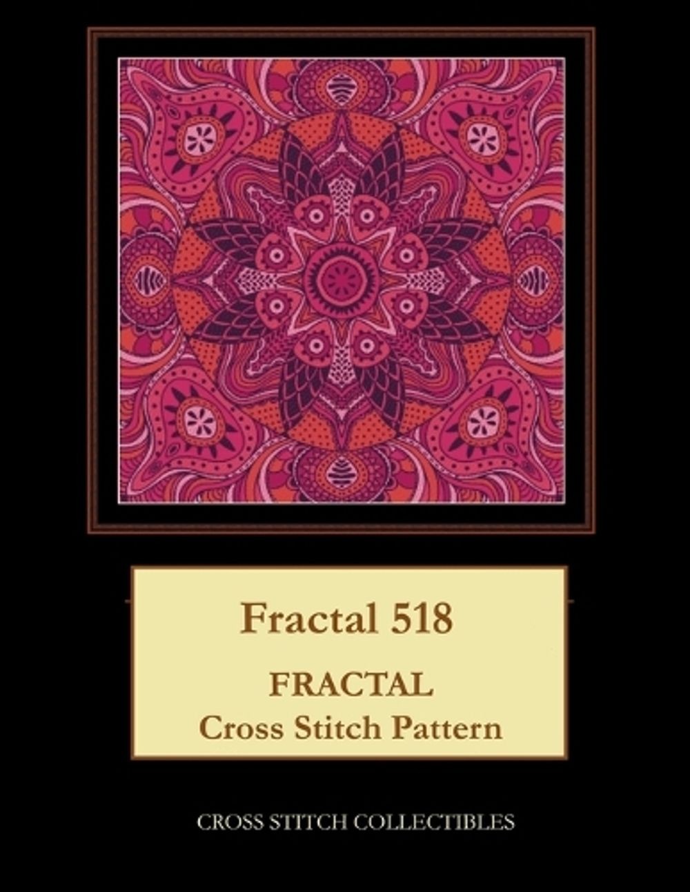 Fractal 518: Fractal cross stitch pattern by Cross Stitch Collectibles (English)
