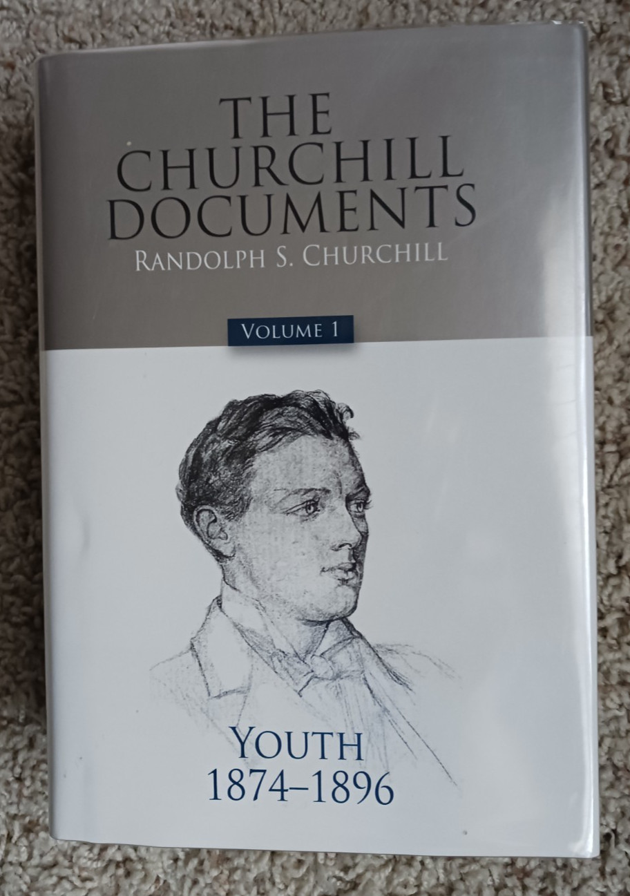 THE CHURCHILL DOCUMENTS, VOLUME I: YOUTH, 1874-1896 hard cover 3rd. printing