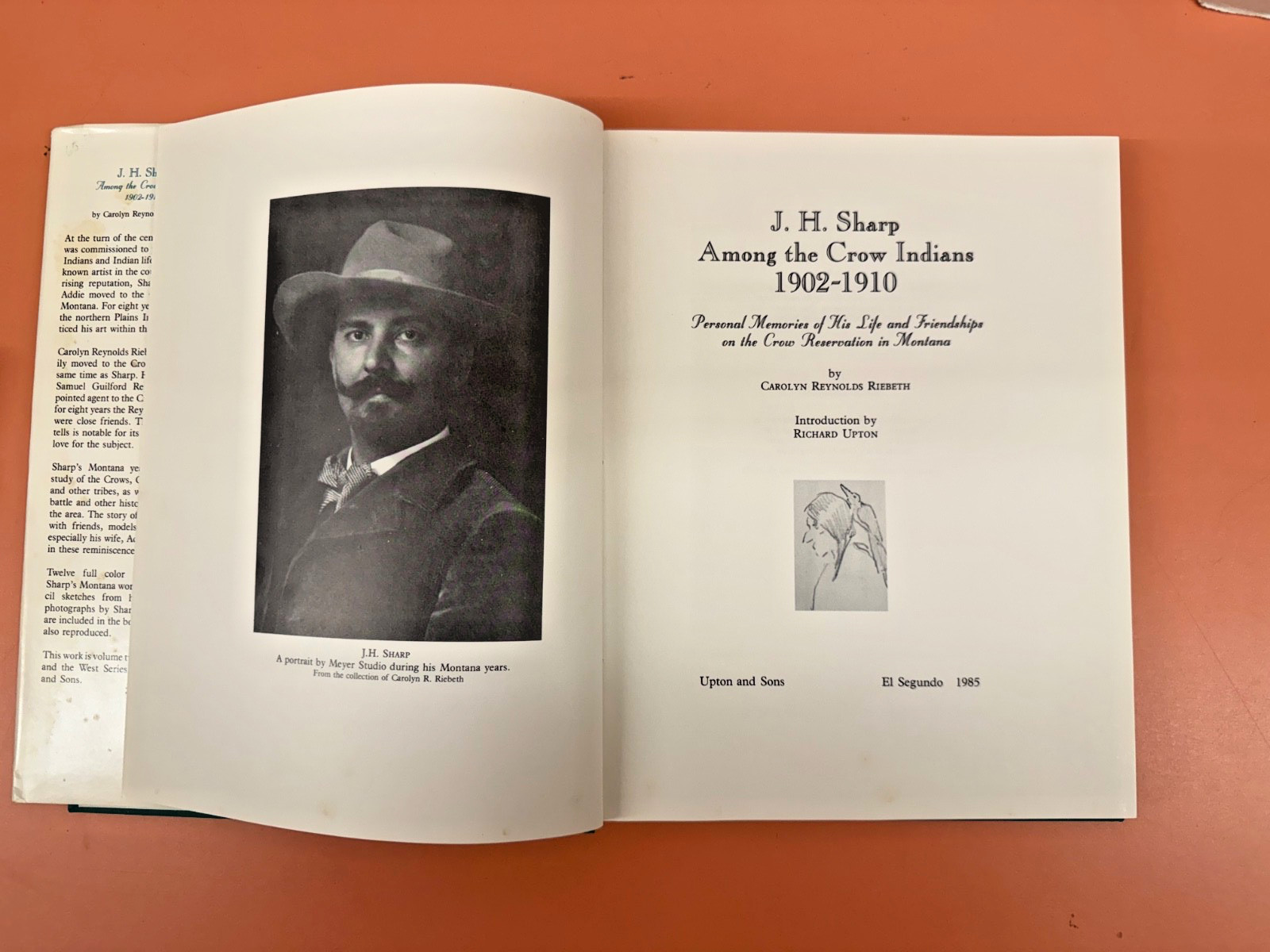 J.H. Sharp Among the Crow Indians 1902-1910 Carolyn Riebeth 1985