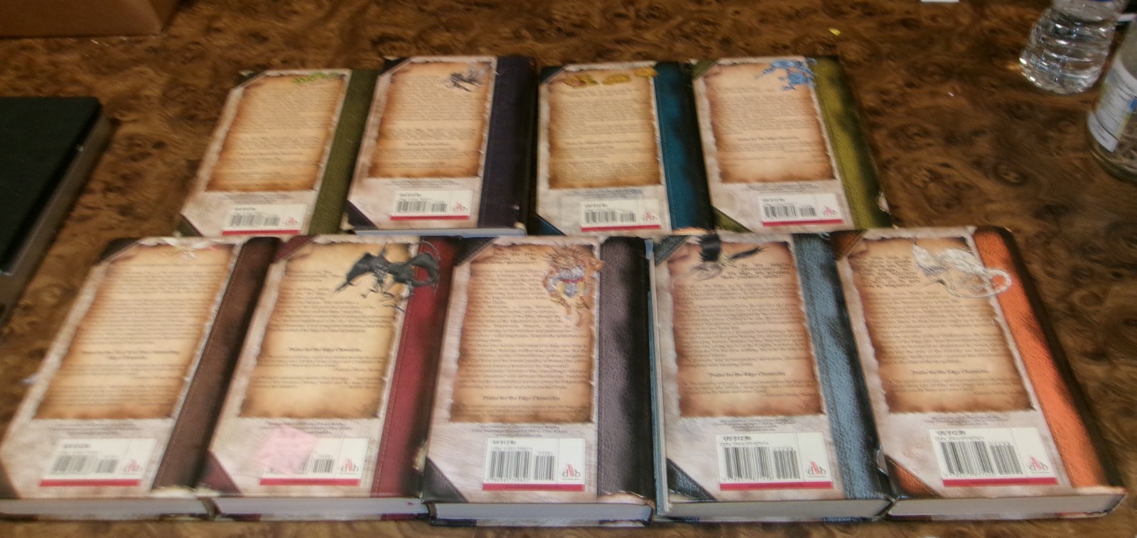 Hardcover Set of The Edge Chronicles 1-9 Paul Stewart Chris Riddell Lot