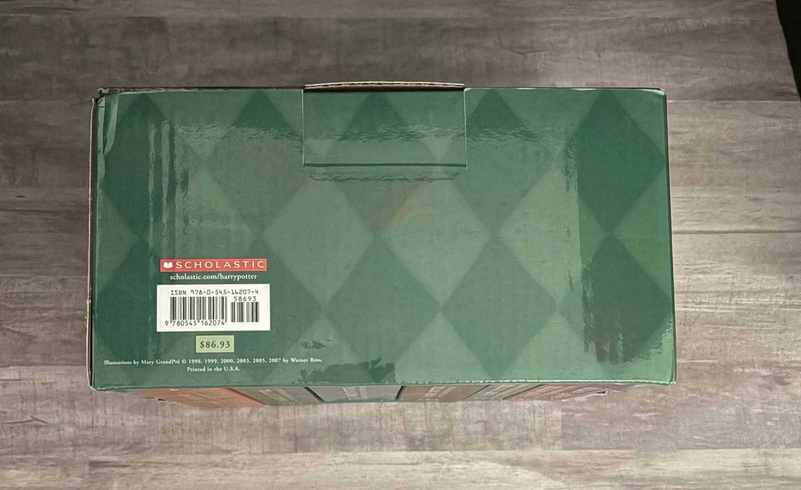 Harry Potter The Complete Series Box Set by J.K. Rowling, Paperback, English