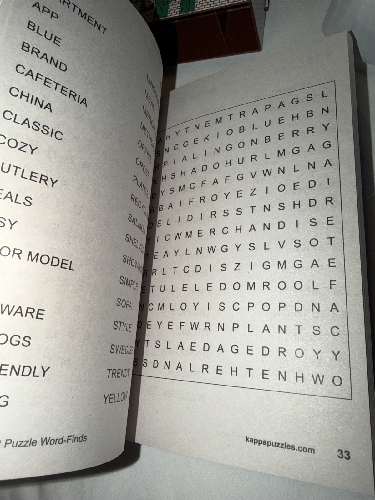 KAPPA Word-Find Pocket Puzzle Volume 267 Pages 130 W/ 58 Puzzles Large Print NEW