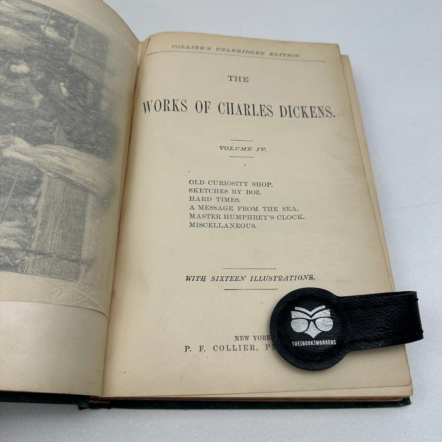 Works of Charles Dickens Vol 1-6 P. F. Collier Unabridged Illustrated Vintage