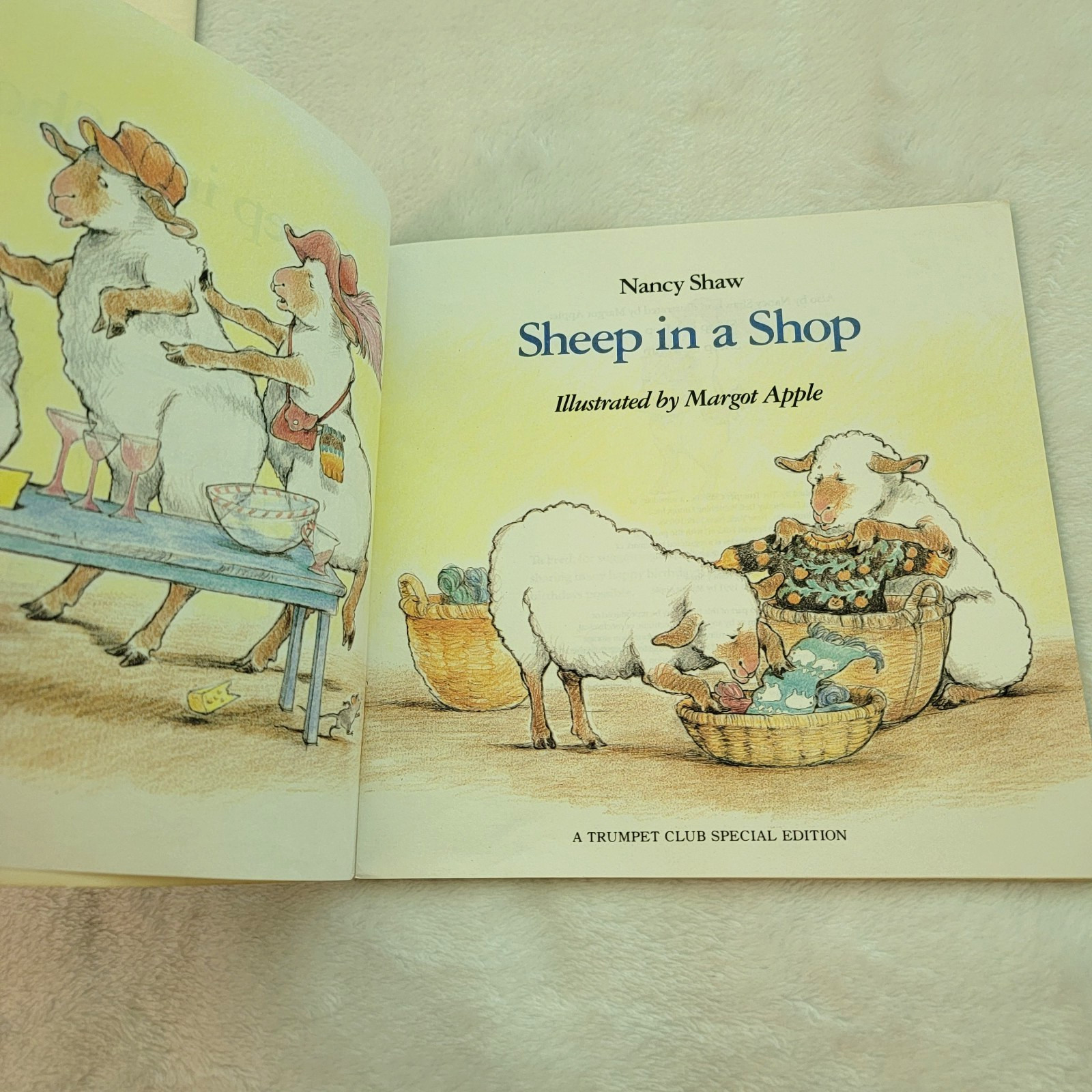 Lot Of 4 Sheep In A Jeep Children’s Picture Books-Nancy Shaw-Fun Rhyming Stories